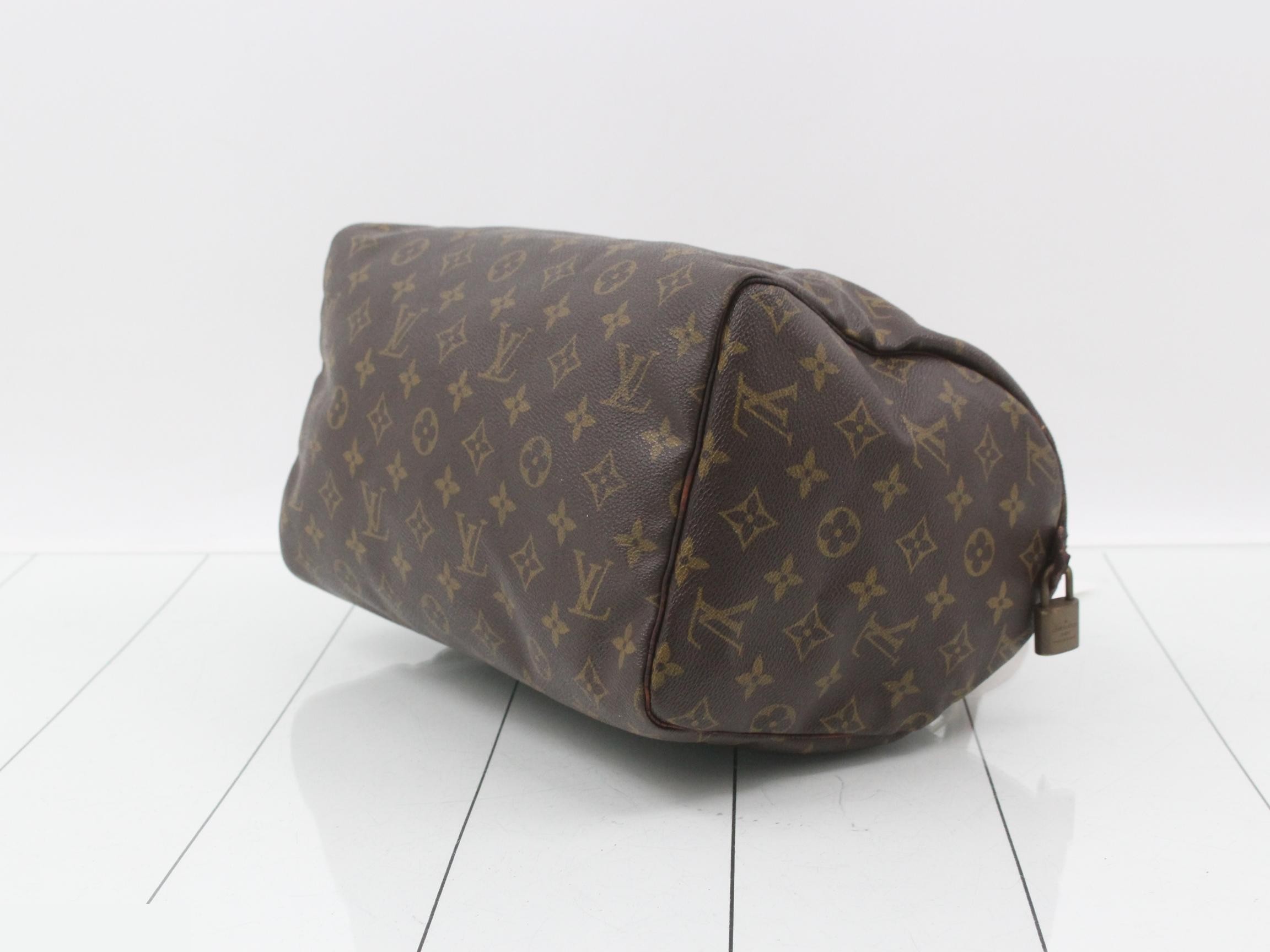 Monogram Speedy 30 (older model) Boston bag — view 6