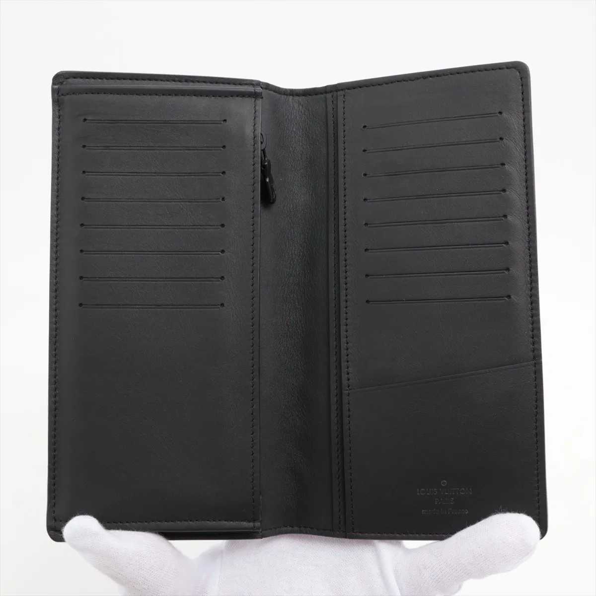 Monogram Shadow Portefeuille Brother M62900 TA4109 Noir Long Wallet — view 3