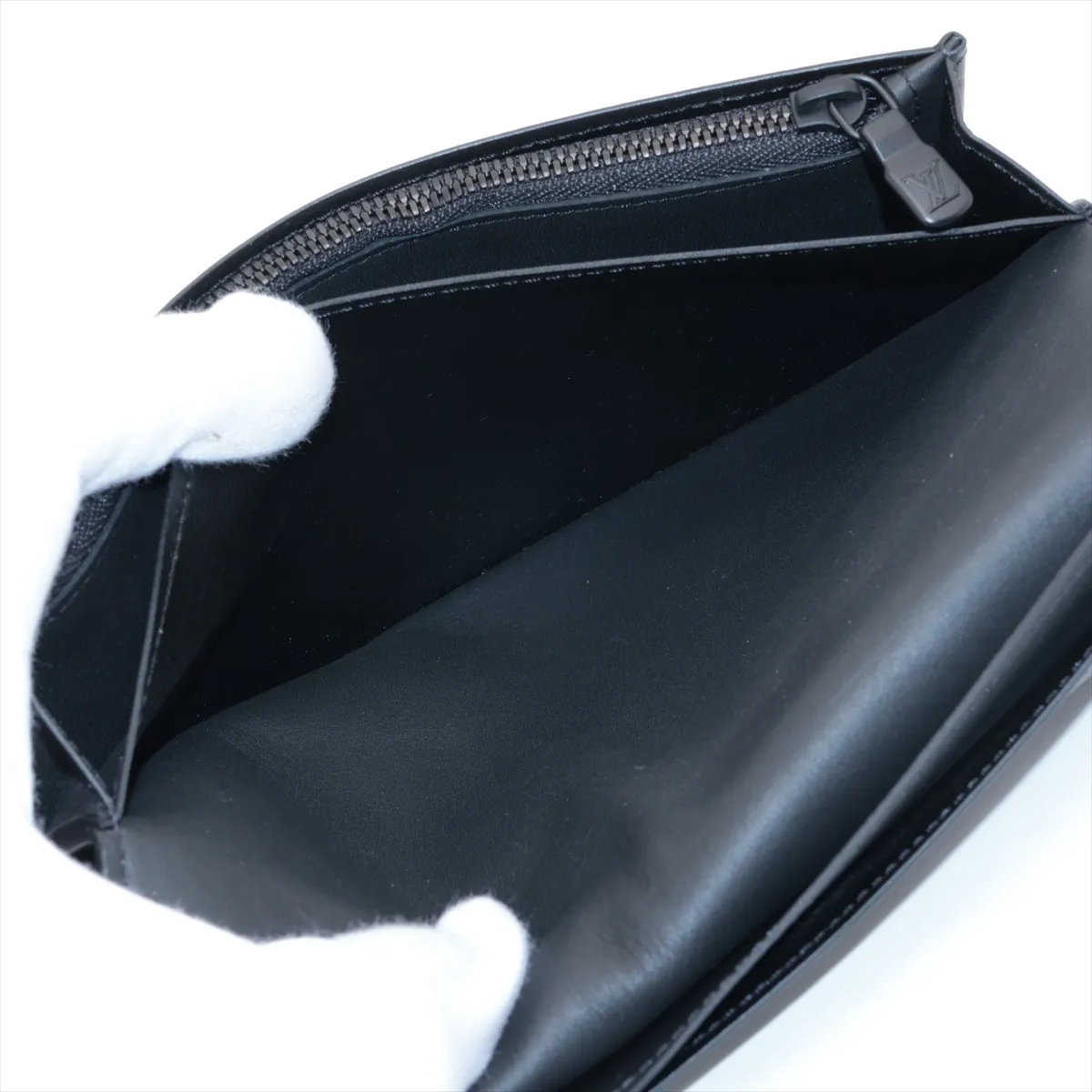 Monogram Shadow Portefeuille Brother M62900 TA4109 Noir Long Wallet — view 6