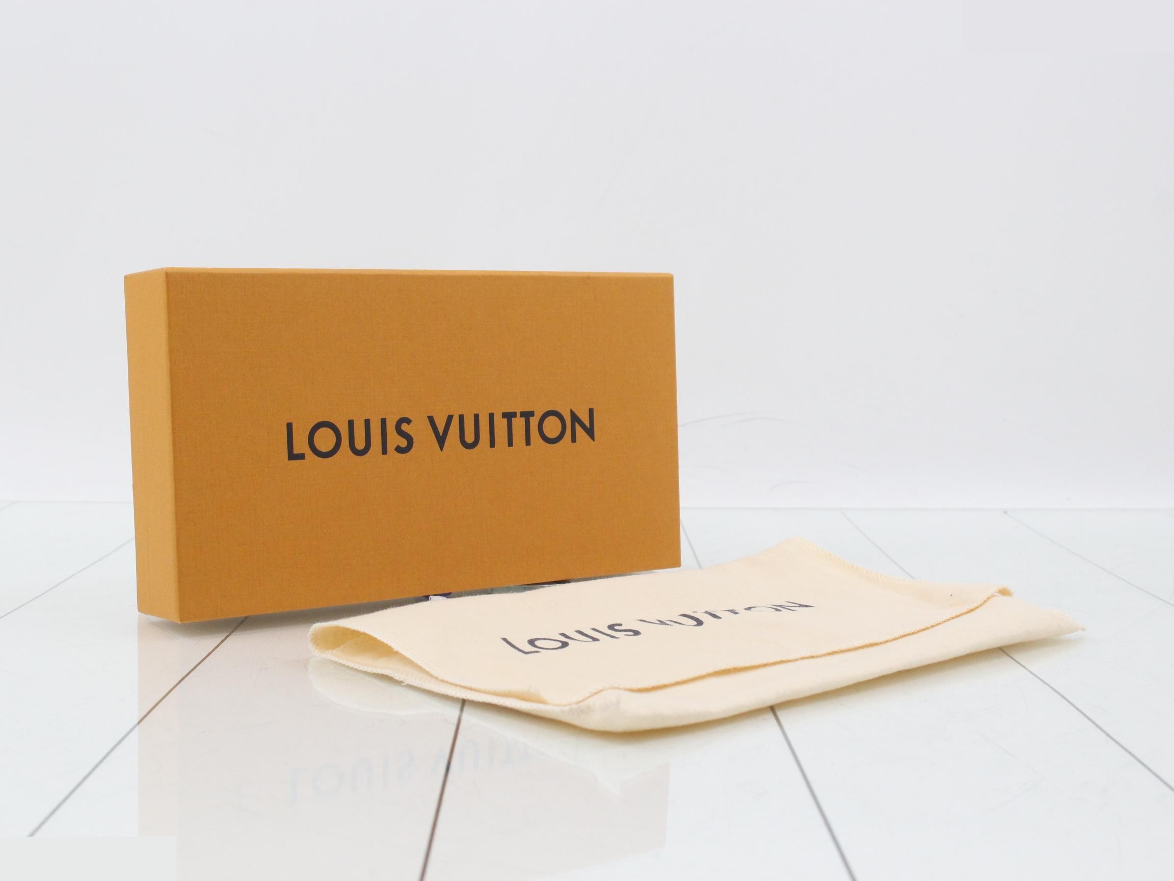 LV SKI Monogram Miroir Long Wallet, Silver — view 5