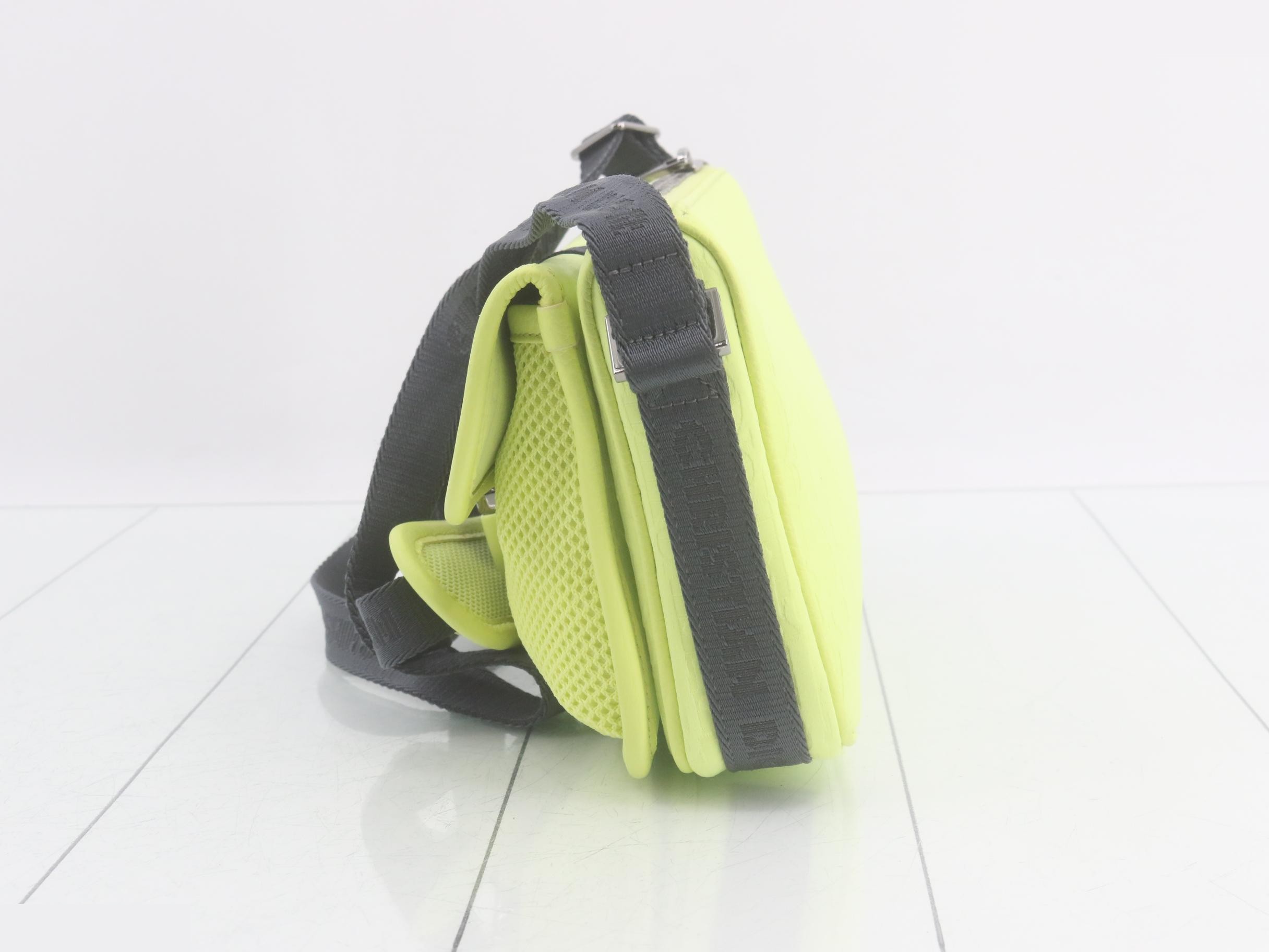 Oblique Mesh Shoulder Bag — view 3