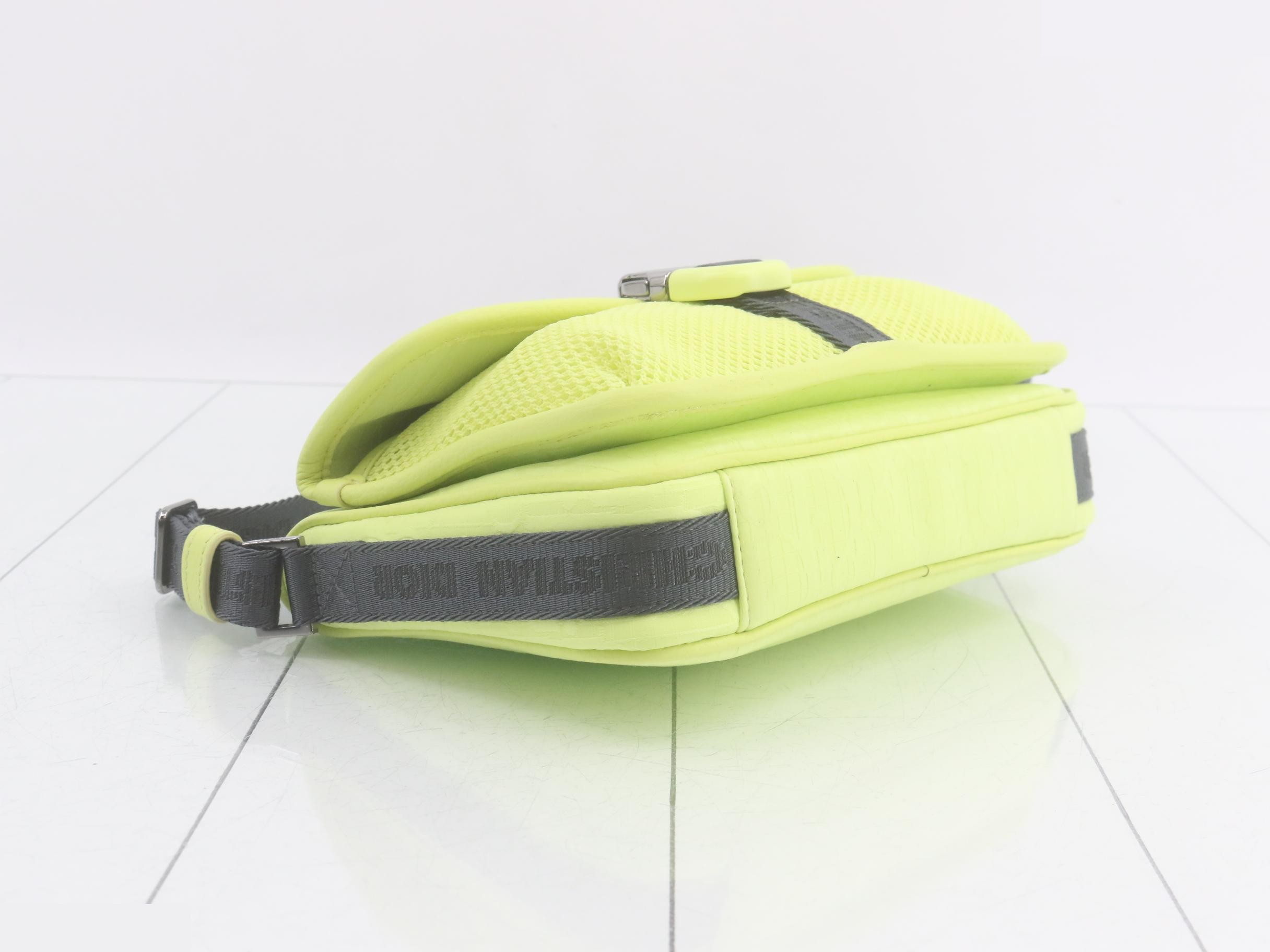 Oblique Mesh Shoulder Bag — view 5