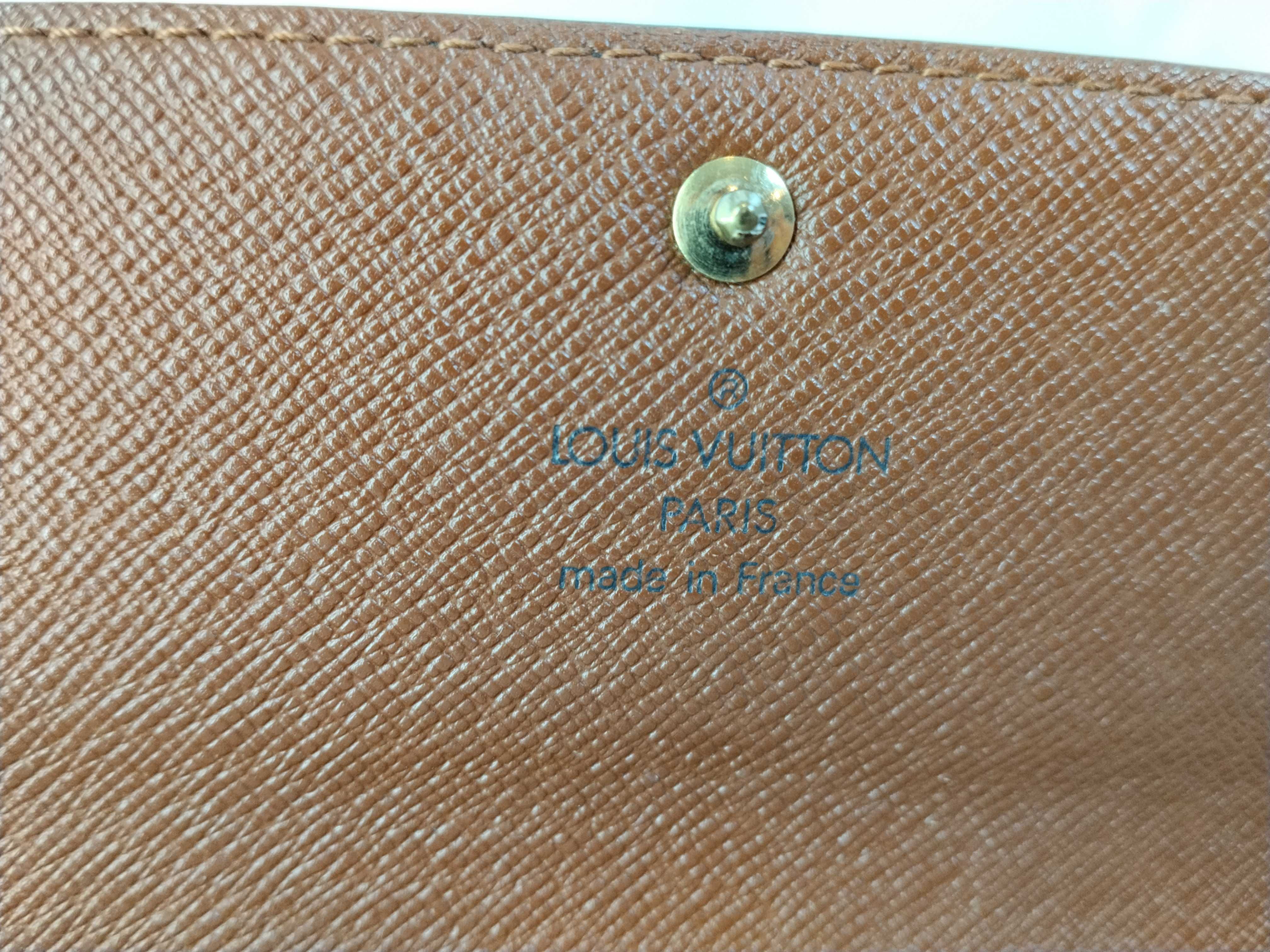 Monogram Portefeuille Sarah M61734 Wallet — view 9