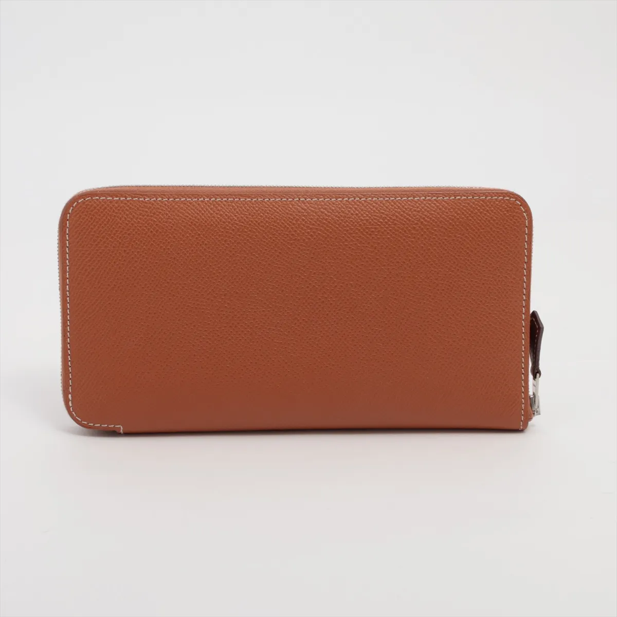 Azap Long Silk In Veau Epsom Round Zip Wallet Gold Silver Hardware A: 2017 — view 2