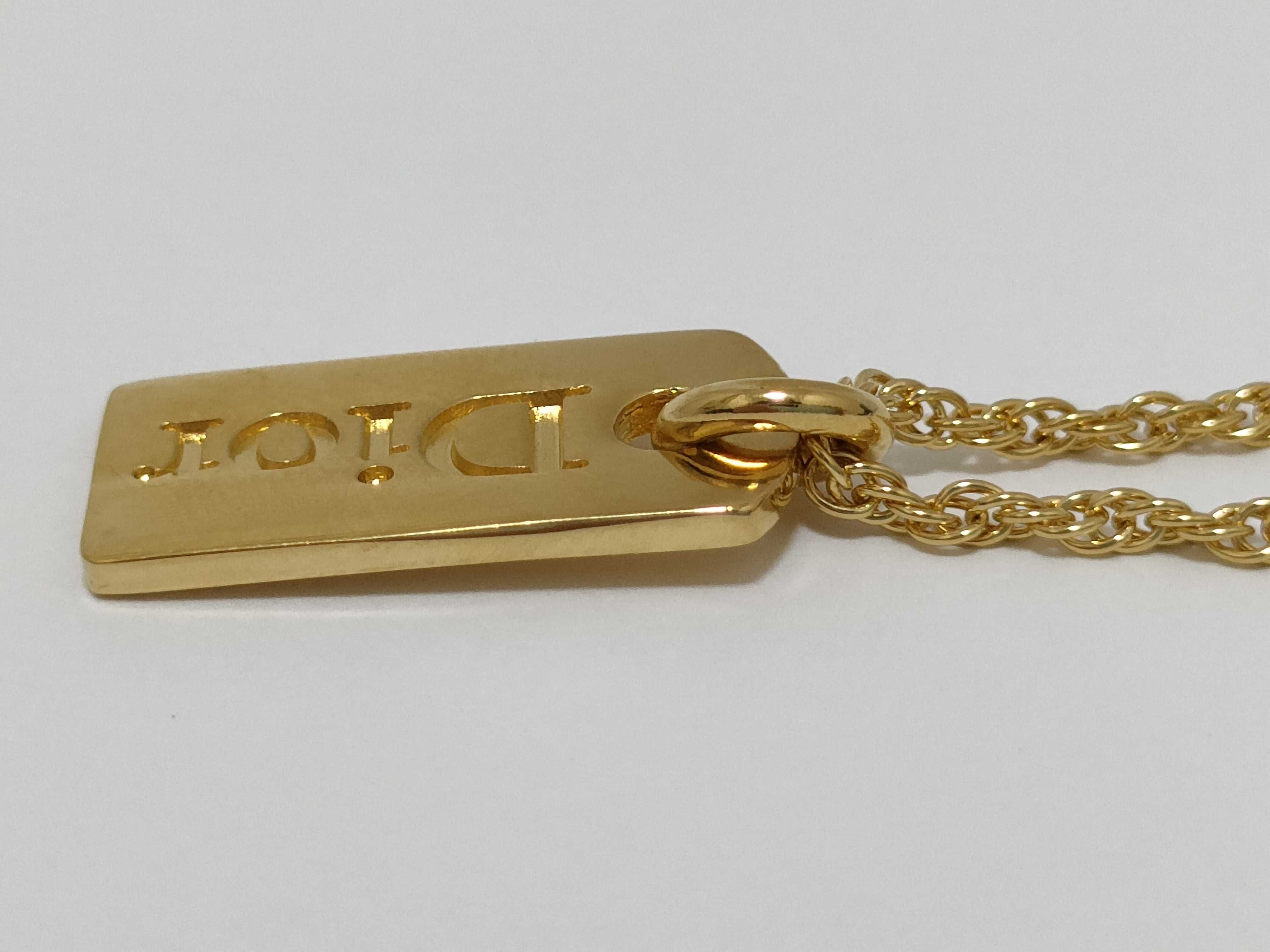 Logo Plate Necklace — view 3