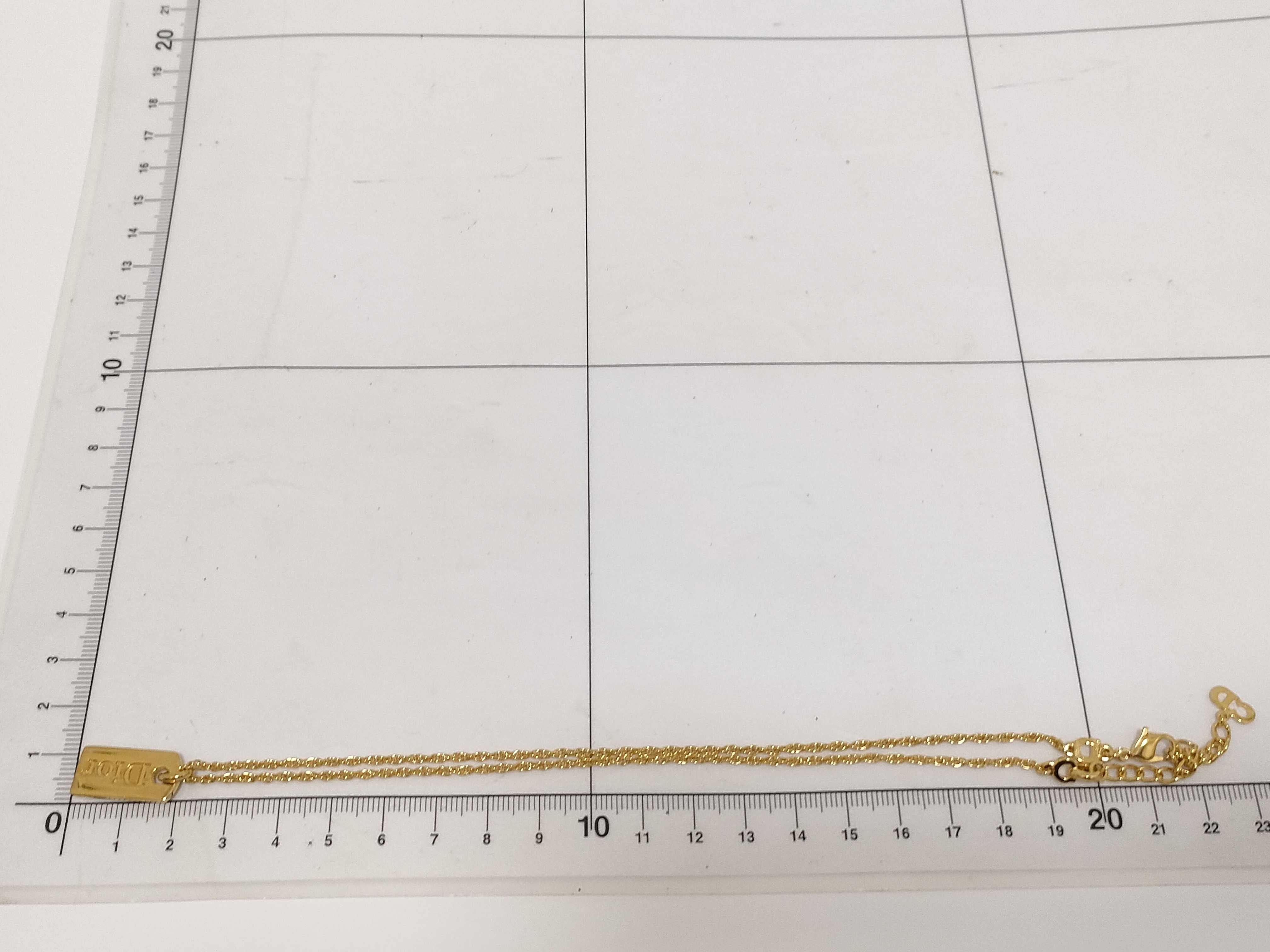 Logo Plate Necklace — view 6