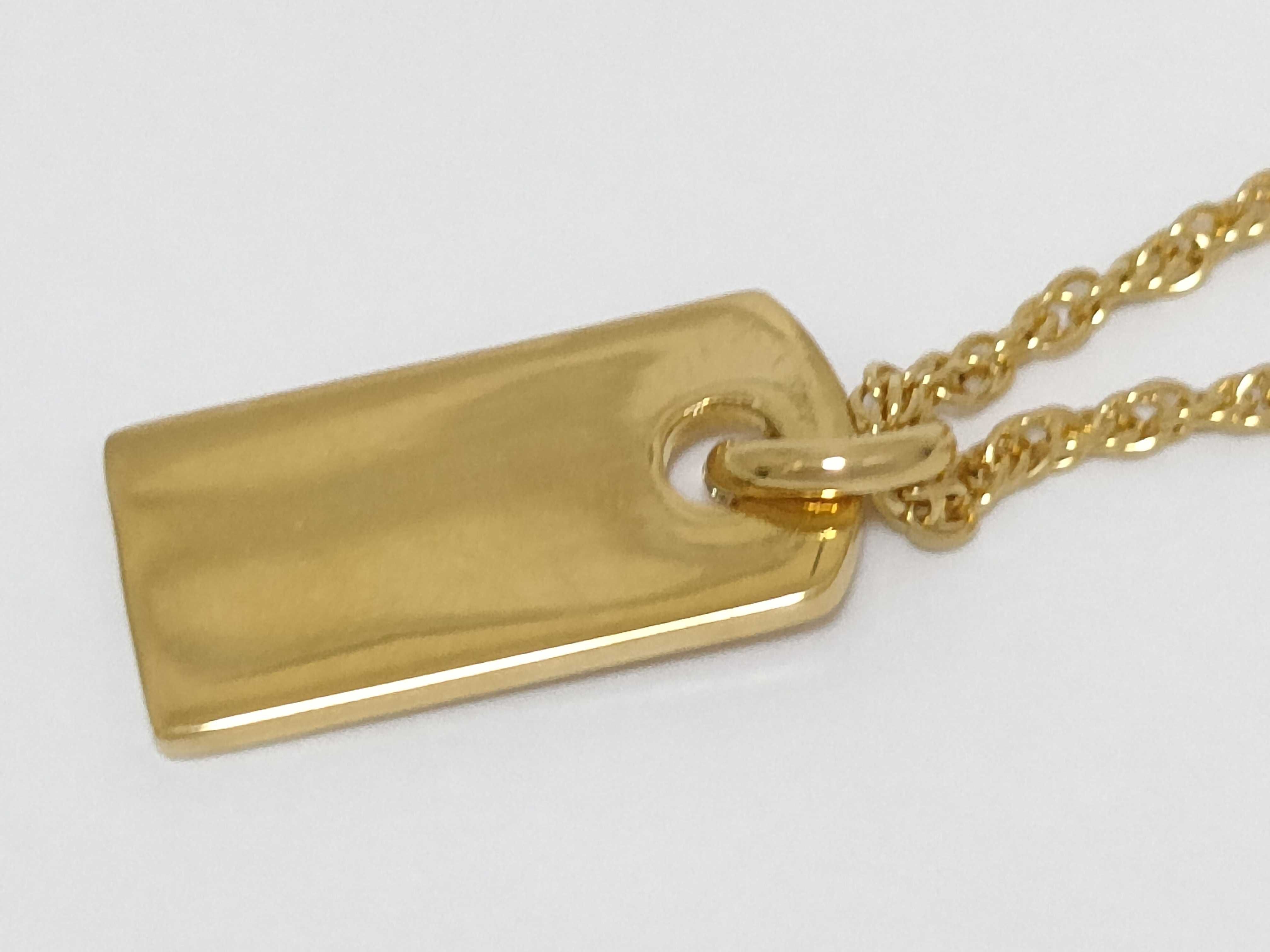 Logo Plate Necklace — view 8