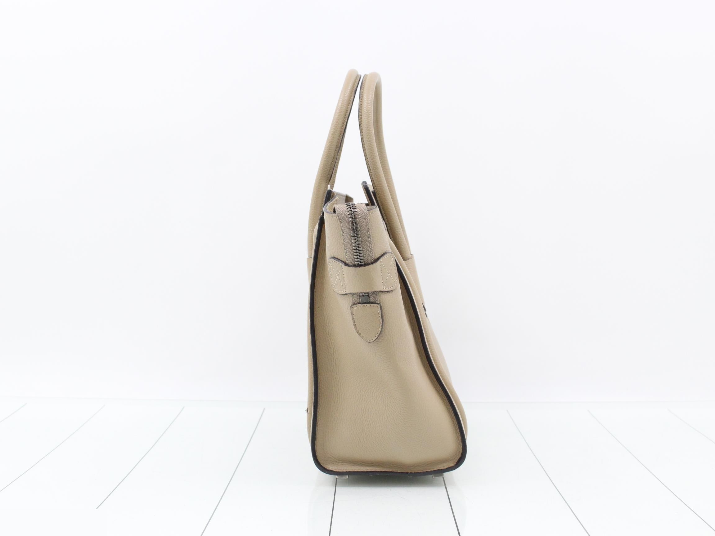 Luggage Micro Shopper Handbag — view 3