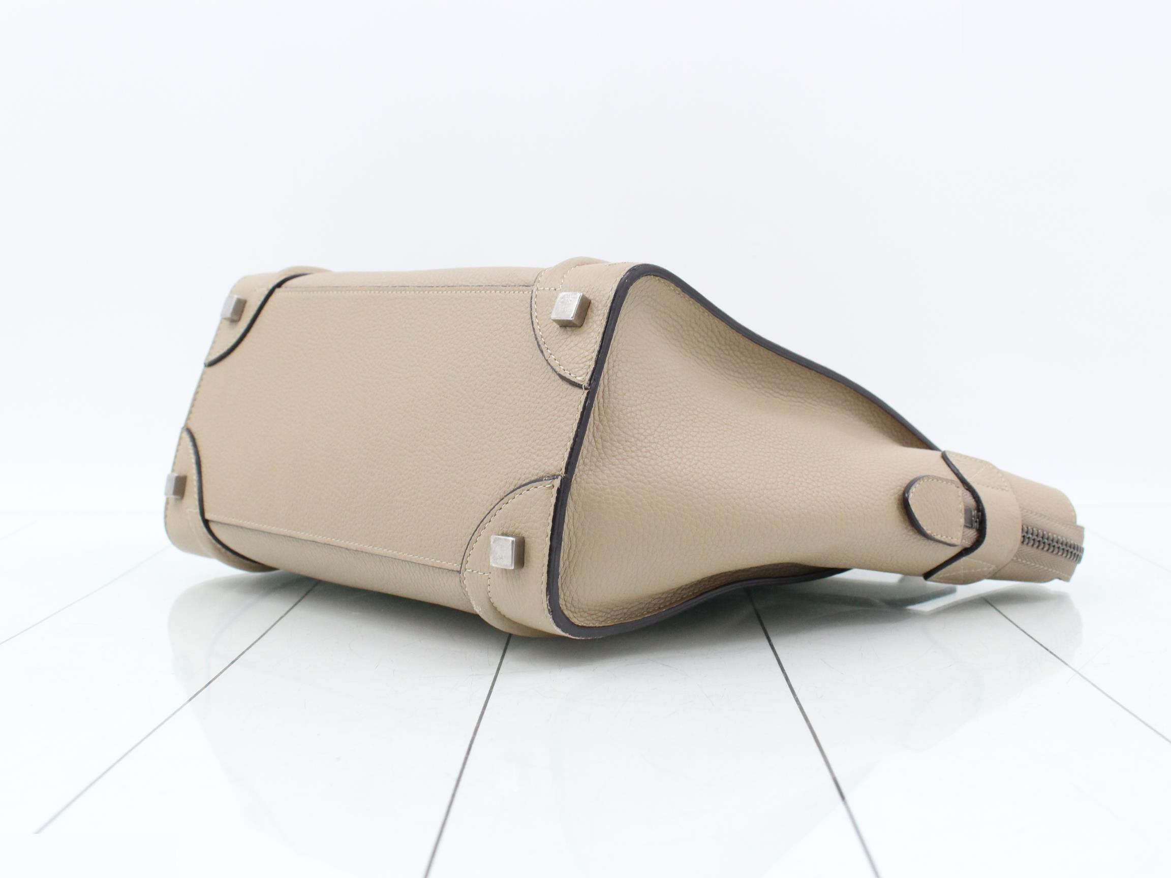 Luggage Micro Shopper Handbag — view 6