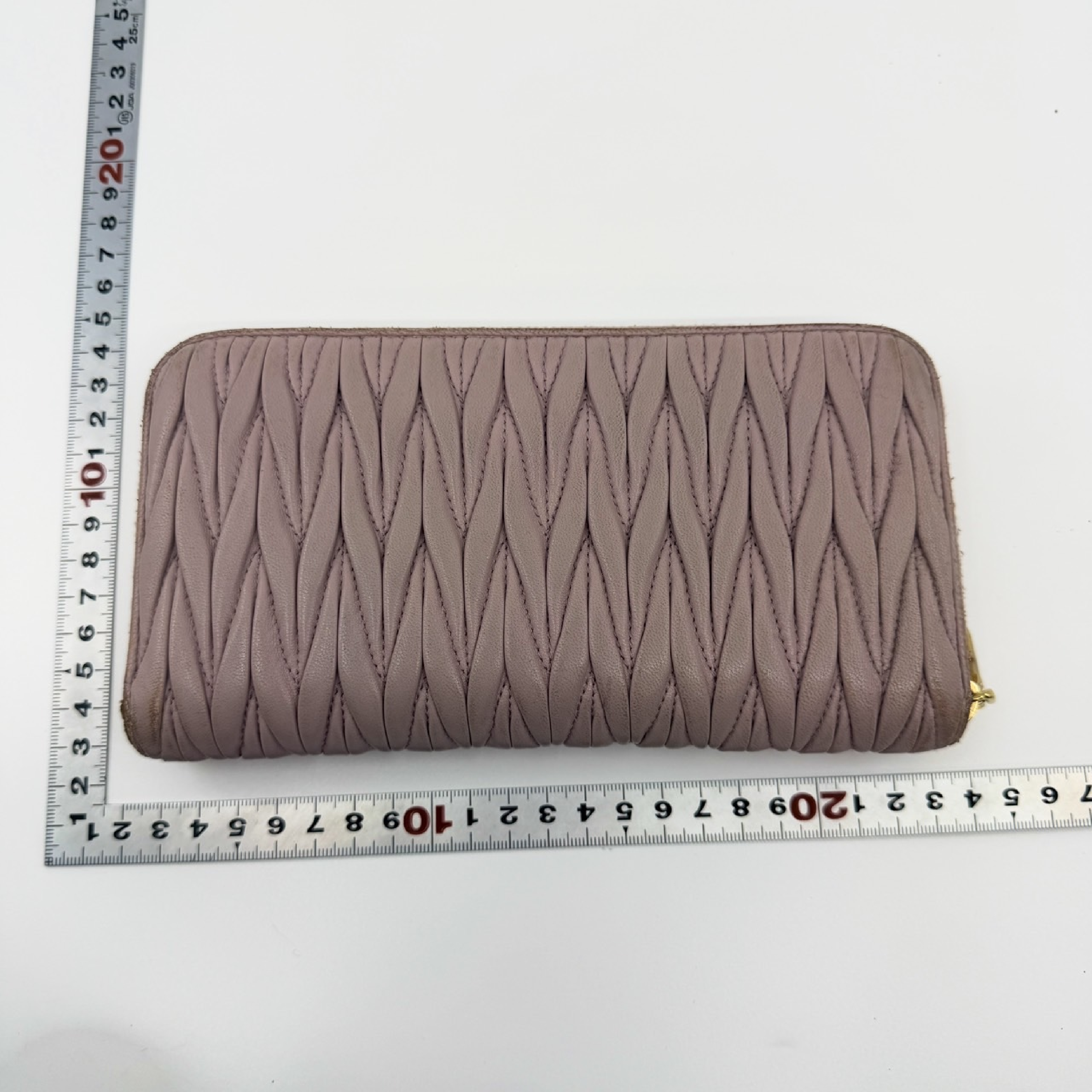 Leather Matelassé Wallet — view 2