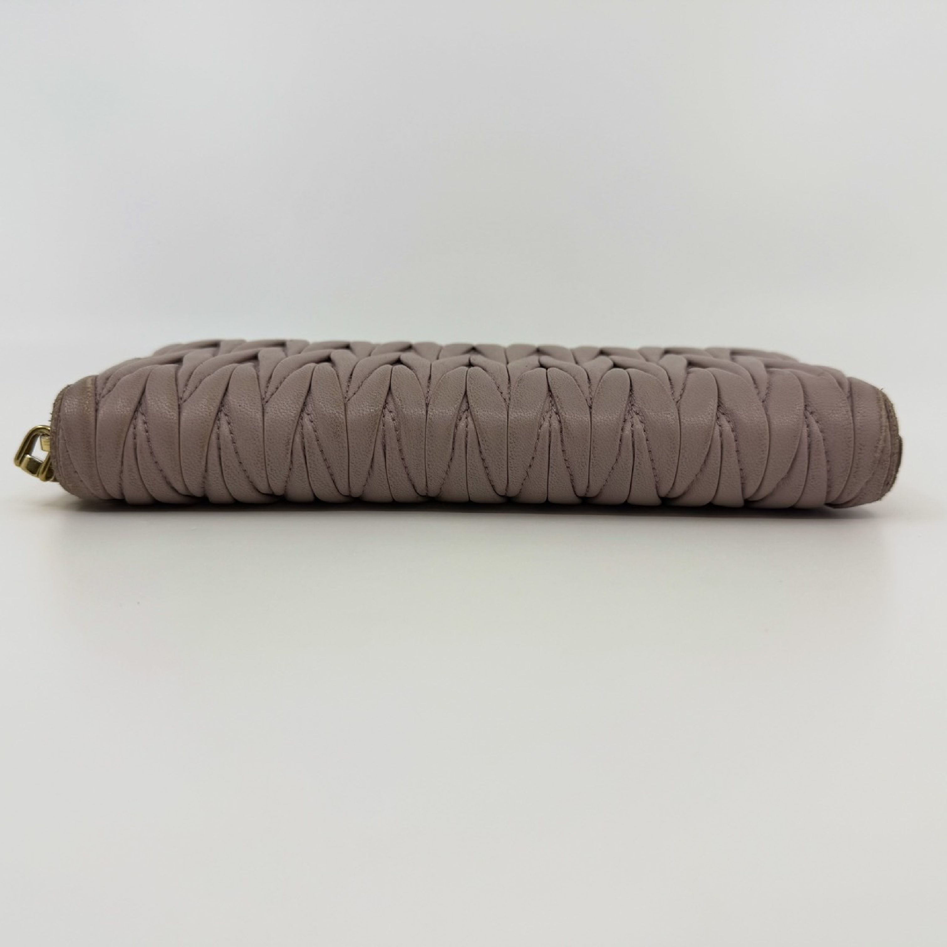 Leather Matelassé Wallet — view 3