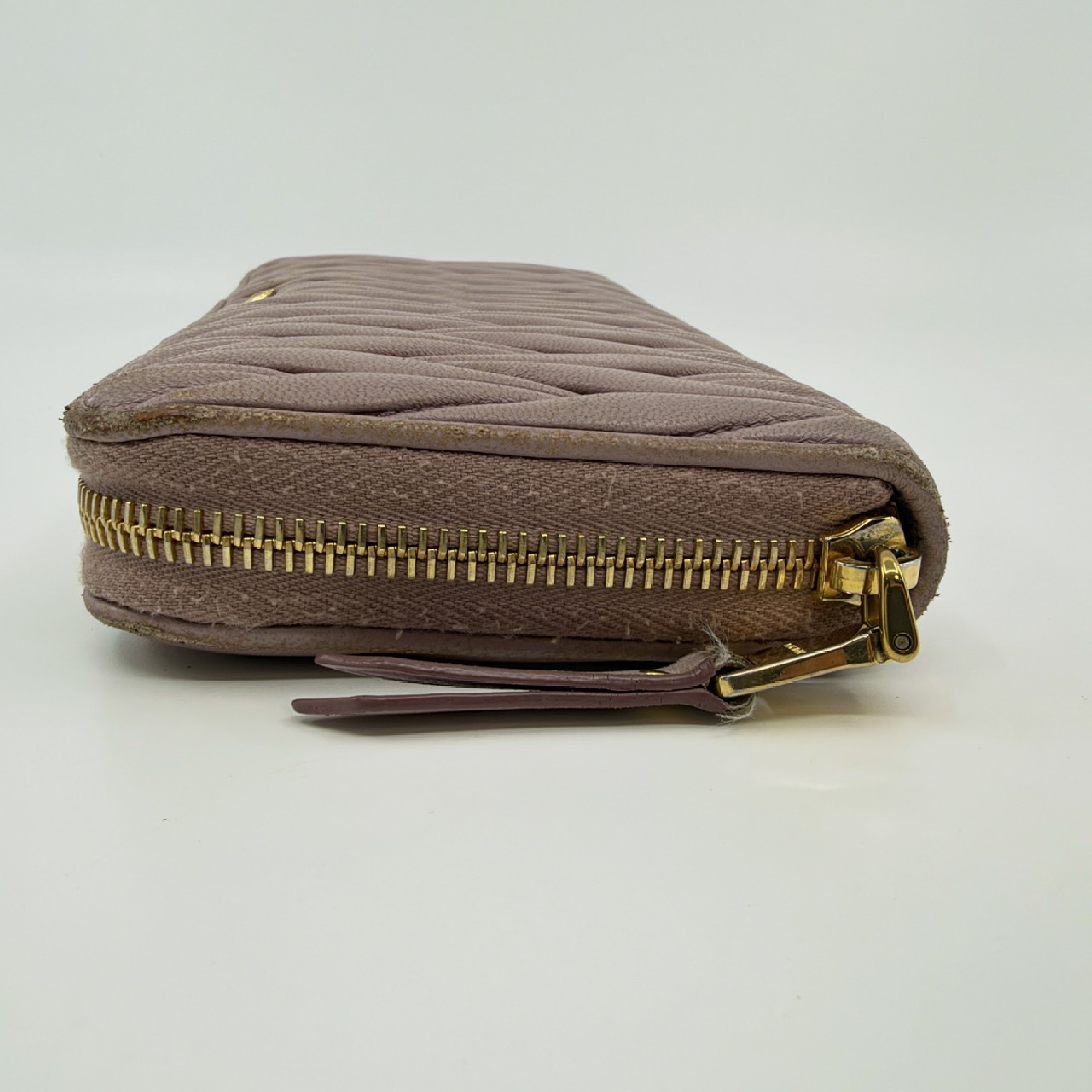 Leather Matelassé Wallet — view 4
