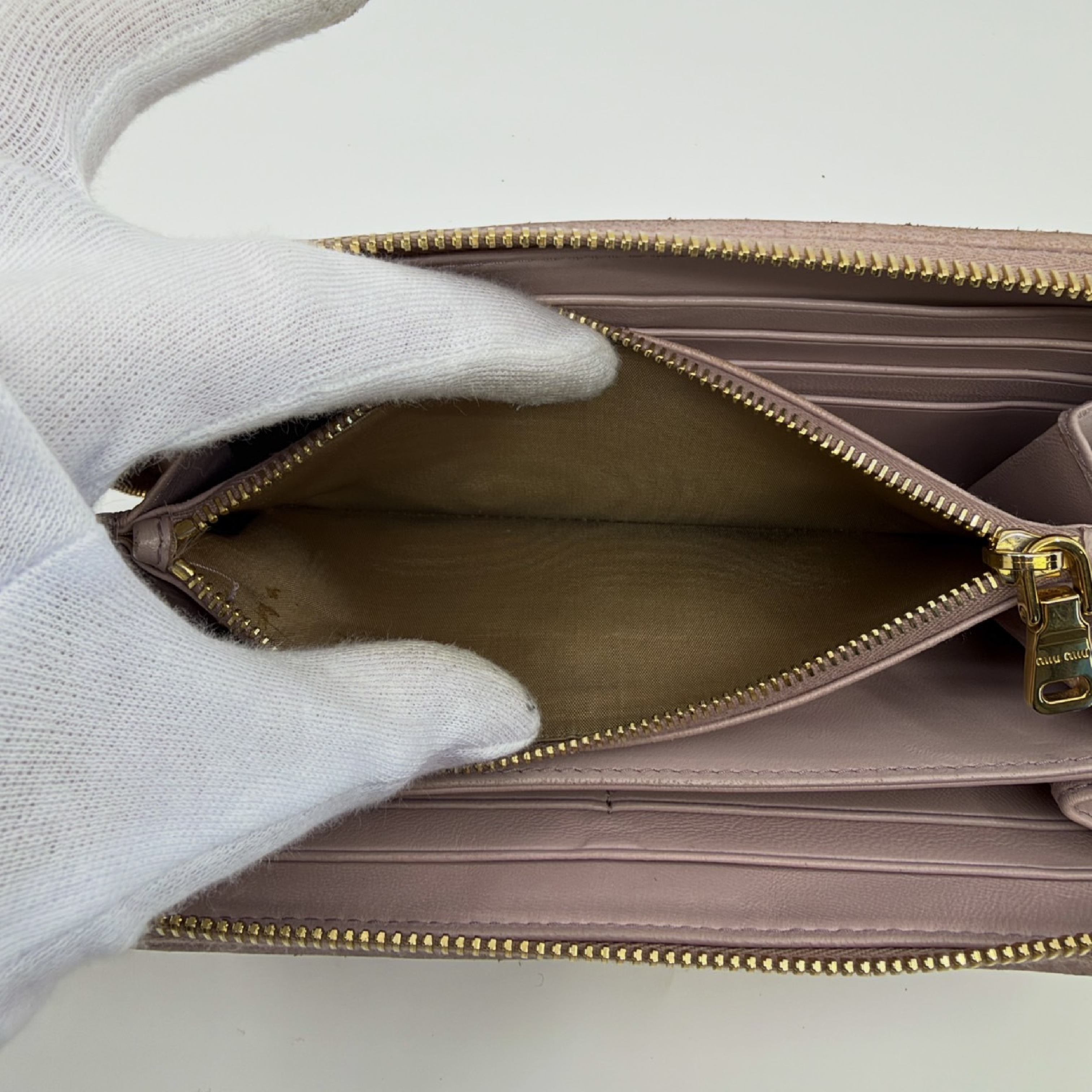 Leather Matelassé Wallet — view 6