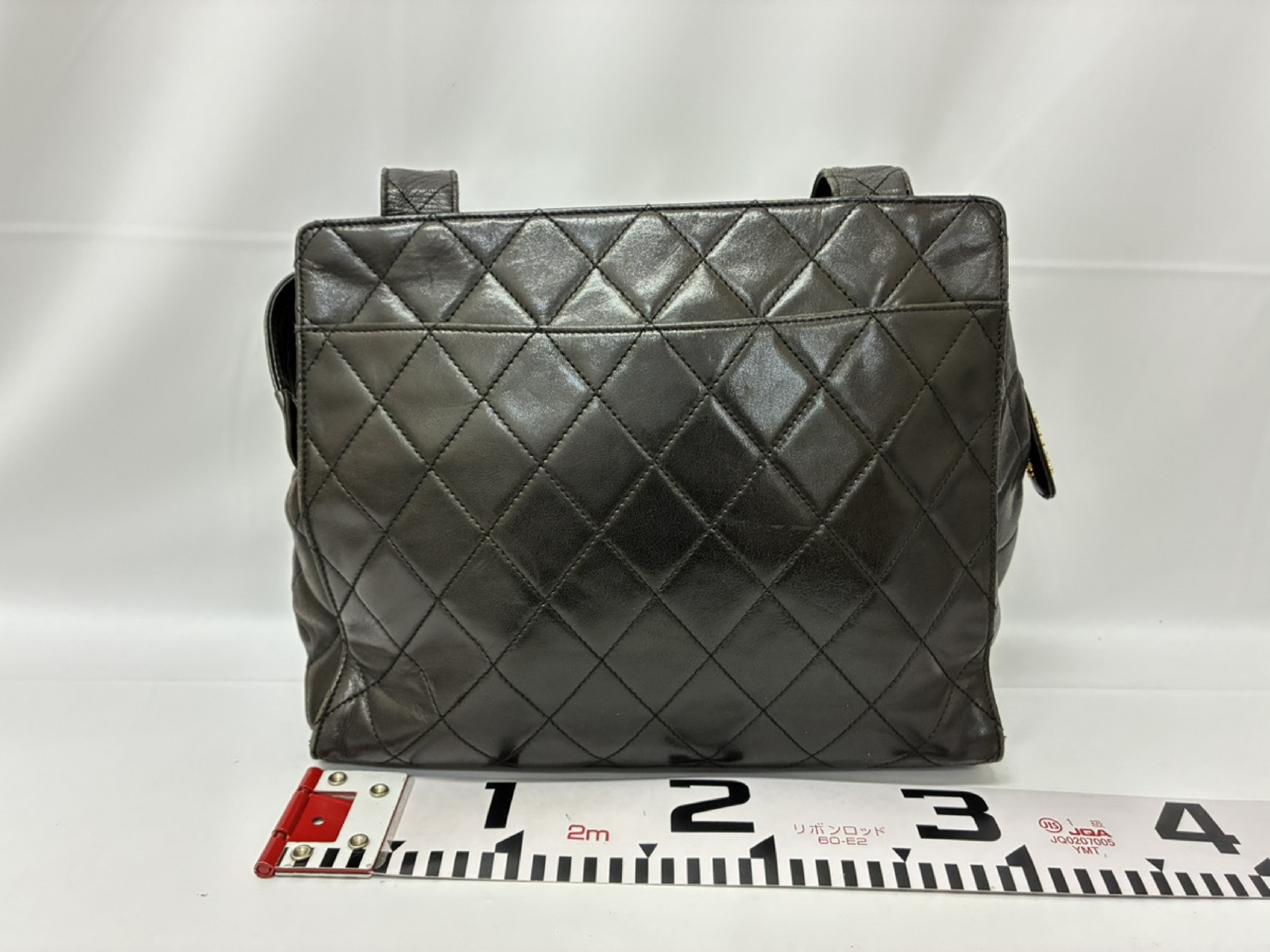 Coco Mark Matelassé Leather Tote Bag — view 2