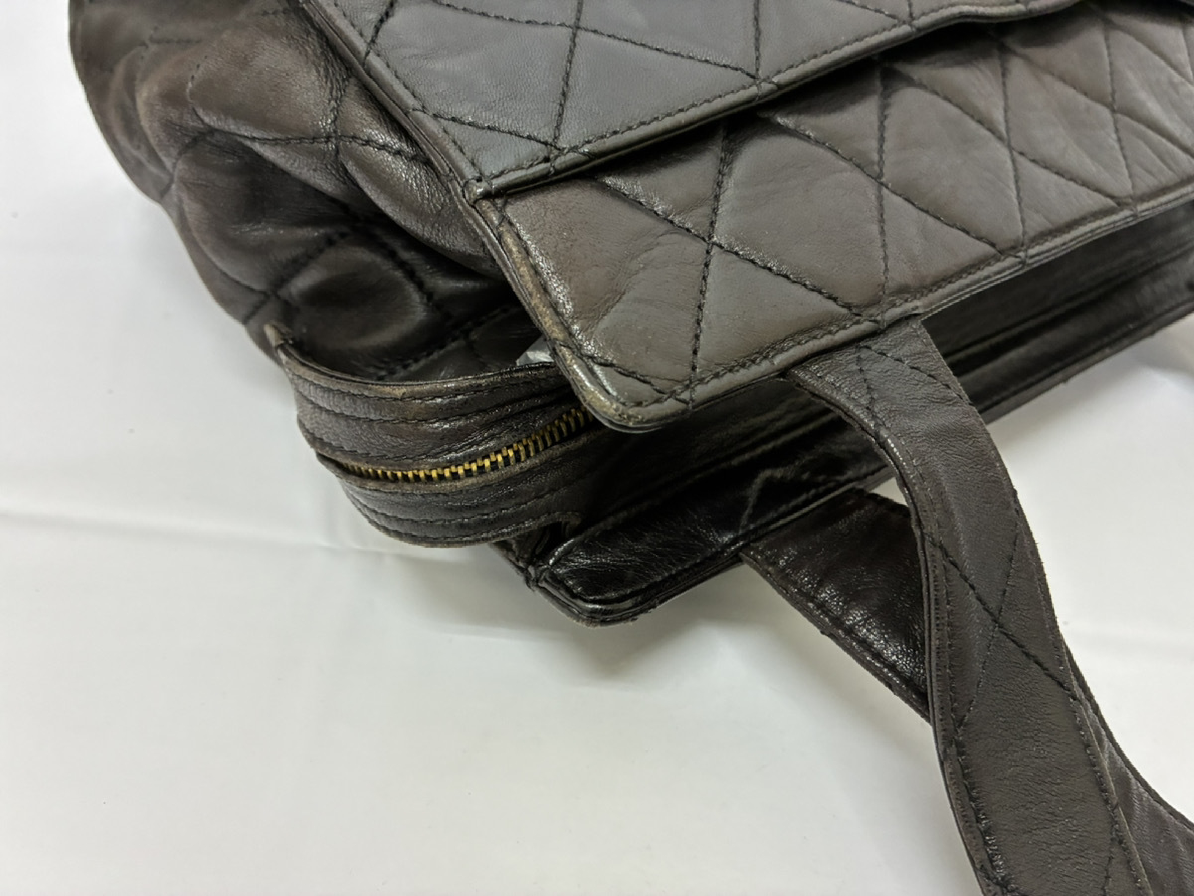 Coco Mark Matelassé Leather Tote Bag — view 5