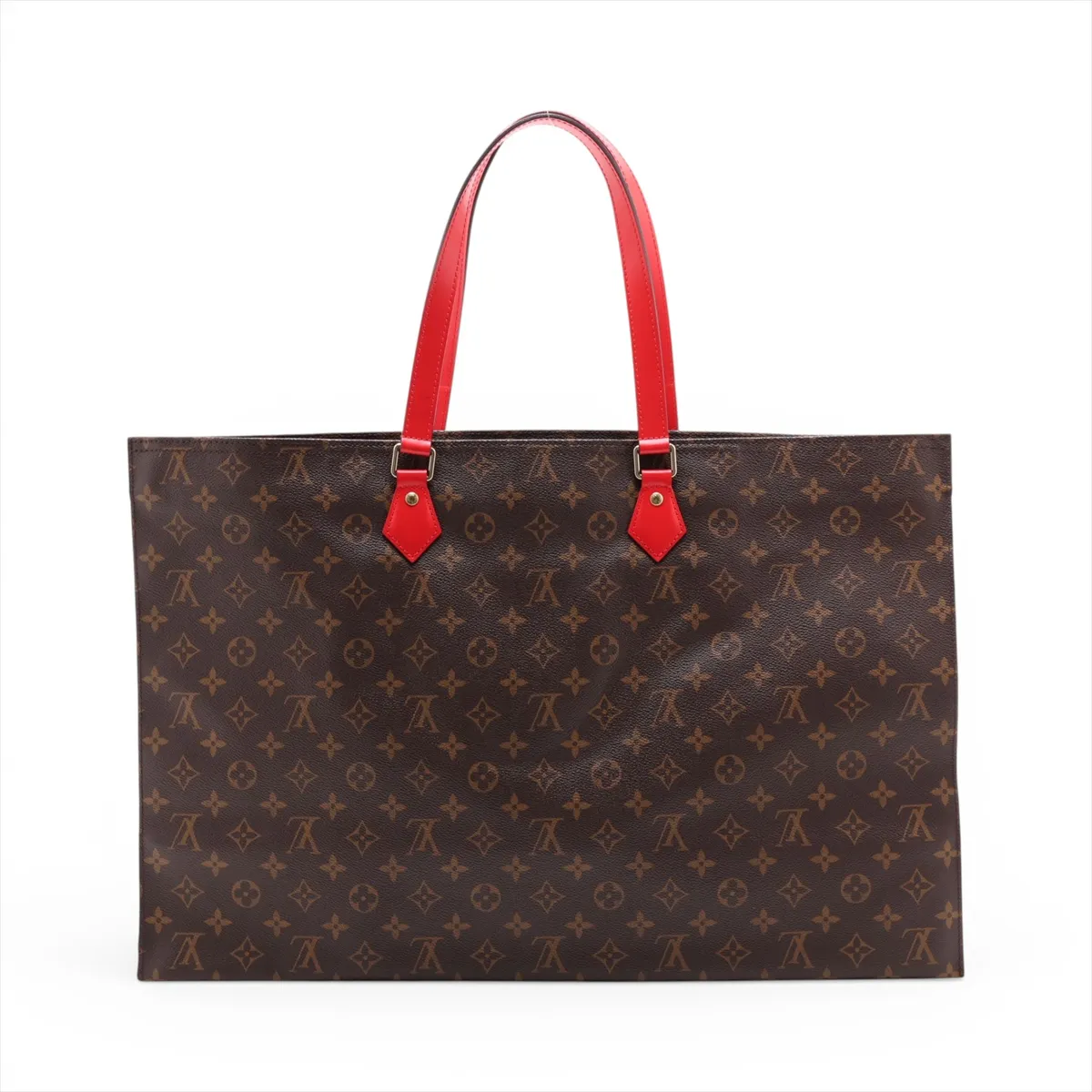 Monogram All-in MM M55174 Brown x Red (RFID detected) — view 2