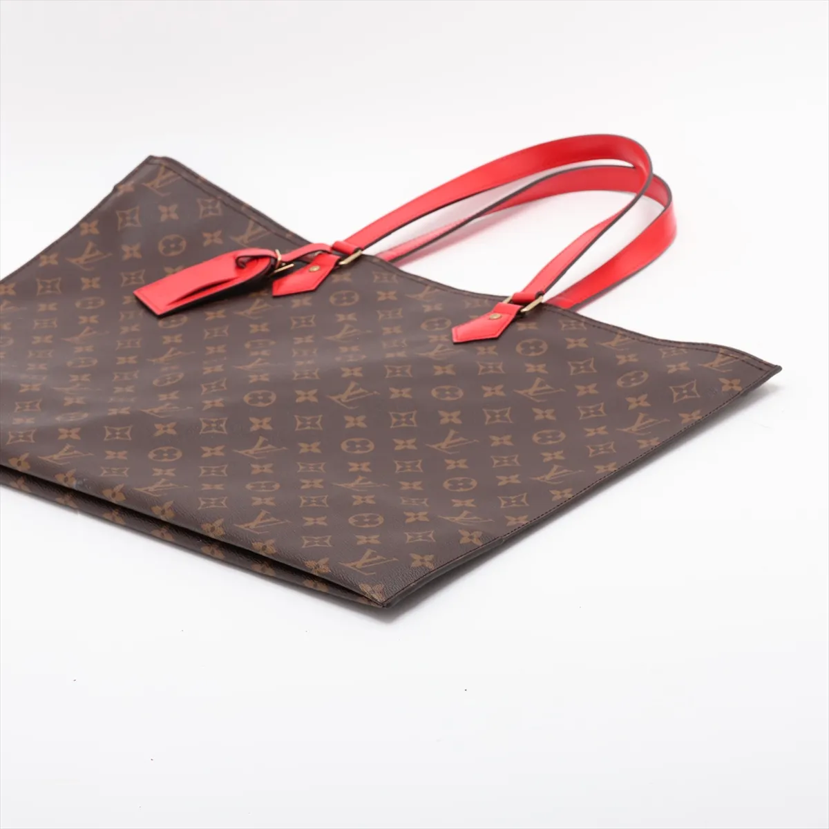 Monogram All-in MM M55174 Brown x Red (RFID detected) — view 3