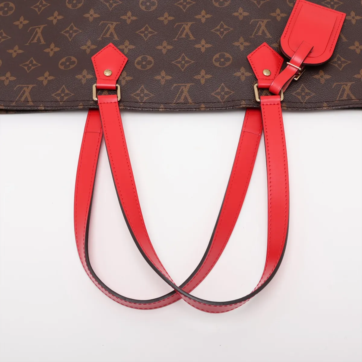 Monogram All-in MM M55174 Brown x Red (RFID detected) — view 5