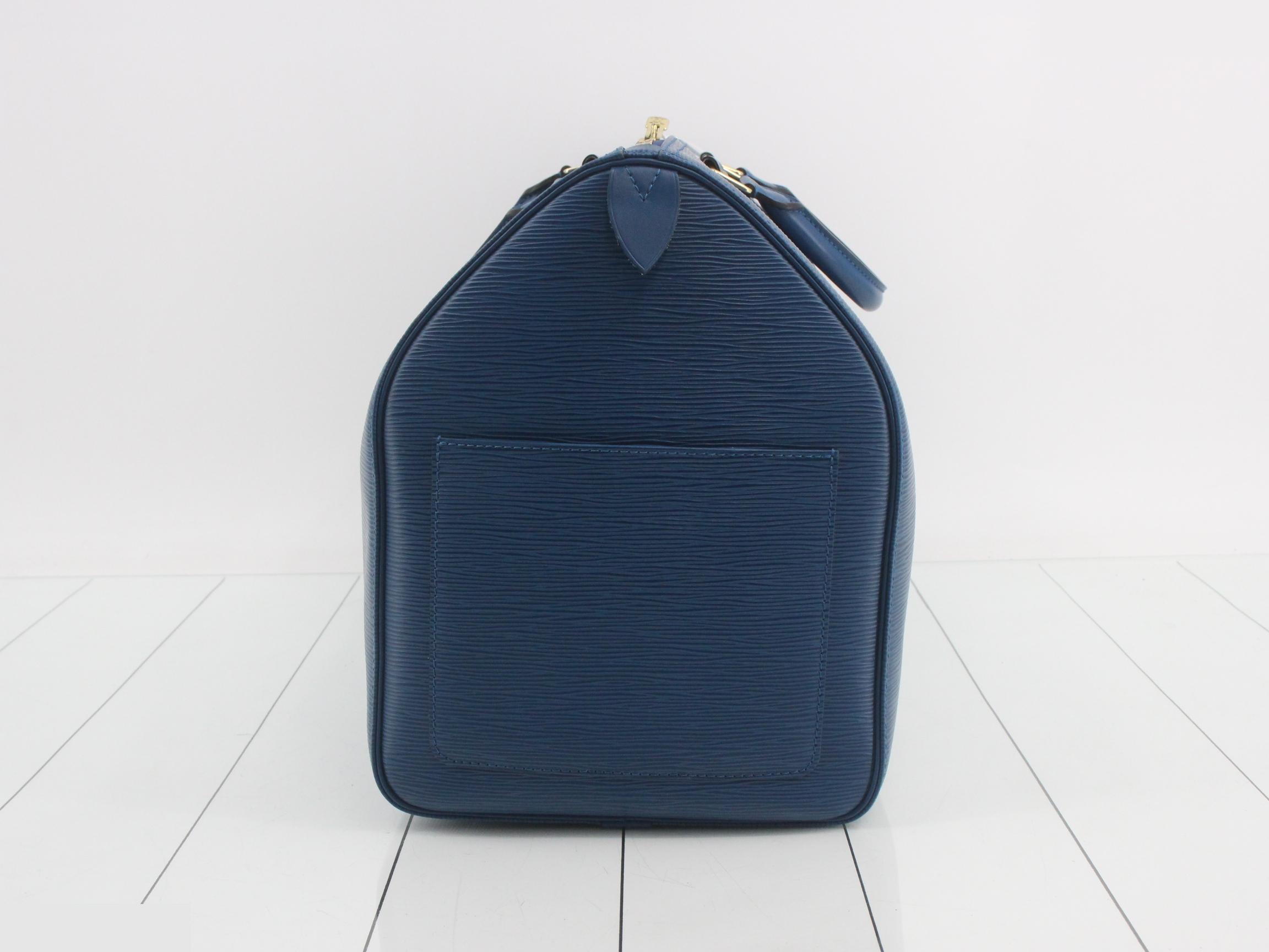 Keepall 50 Toledo Blue — view 3