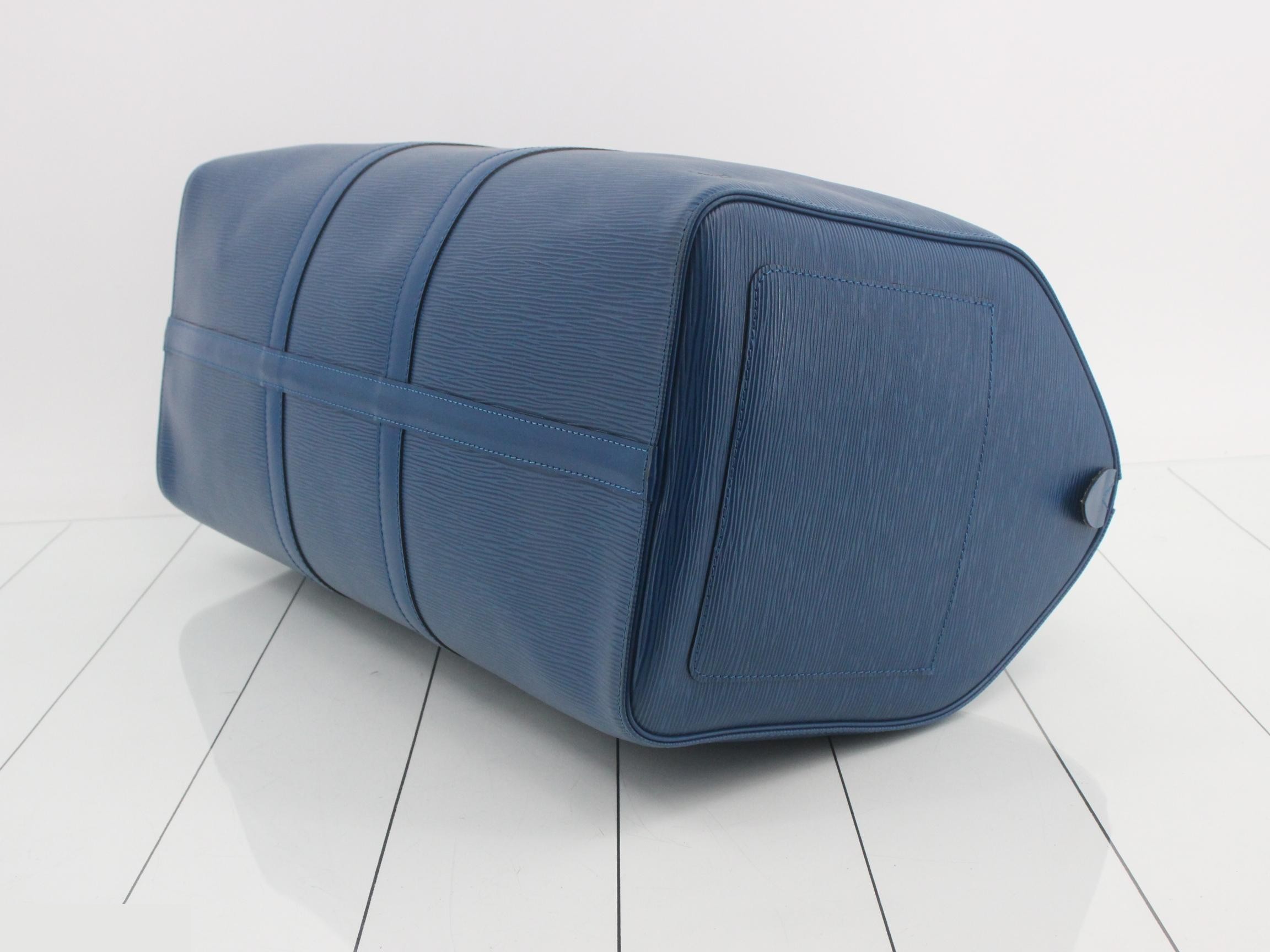 Keepall 50 Toledo Blue — view 6