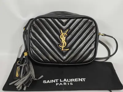 V-stitch Shoulder Bag