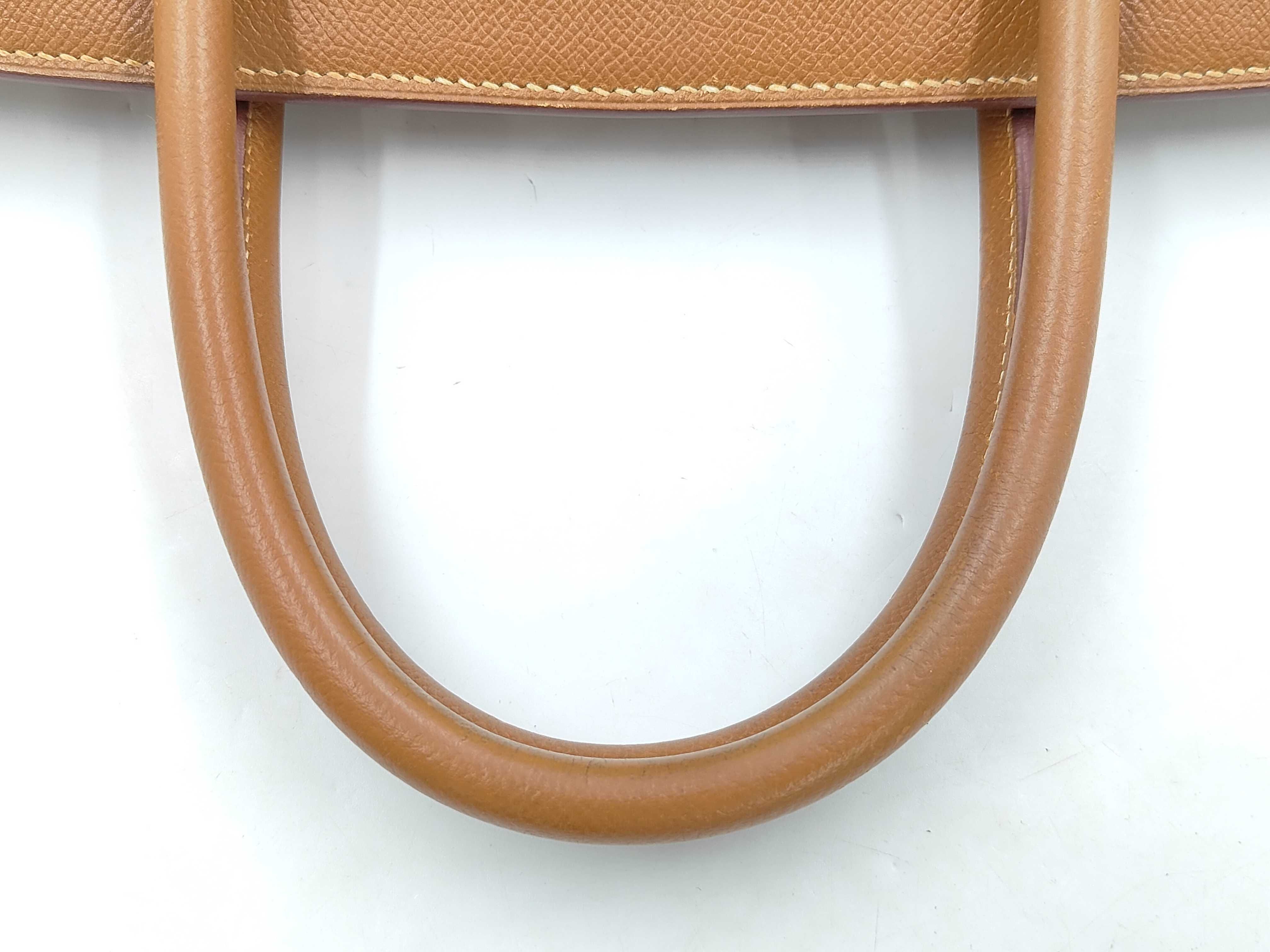 Birkin 40 Courchevel Leather Gold with Gold Hardware ( Z) Handbag — view 5