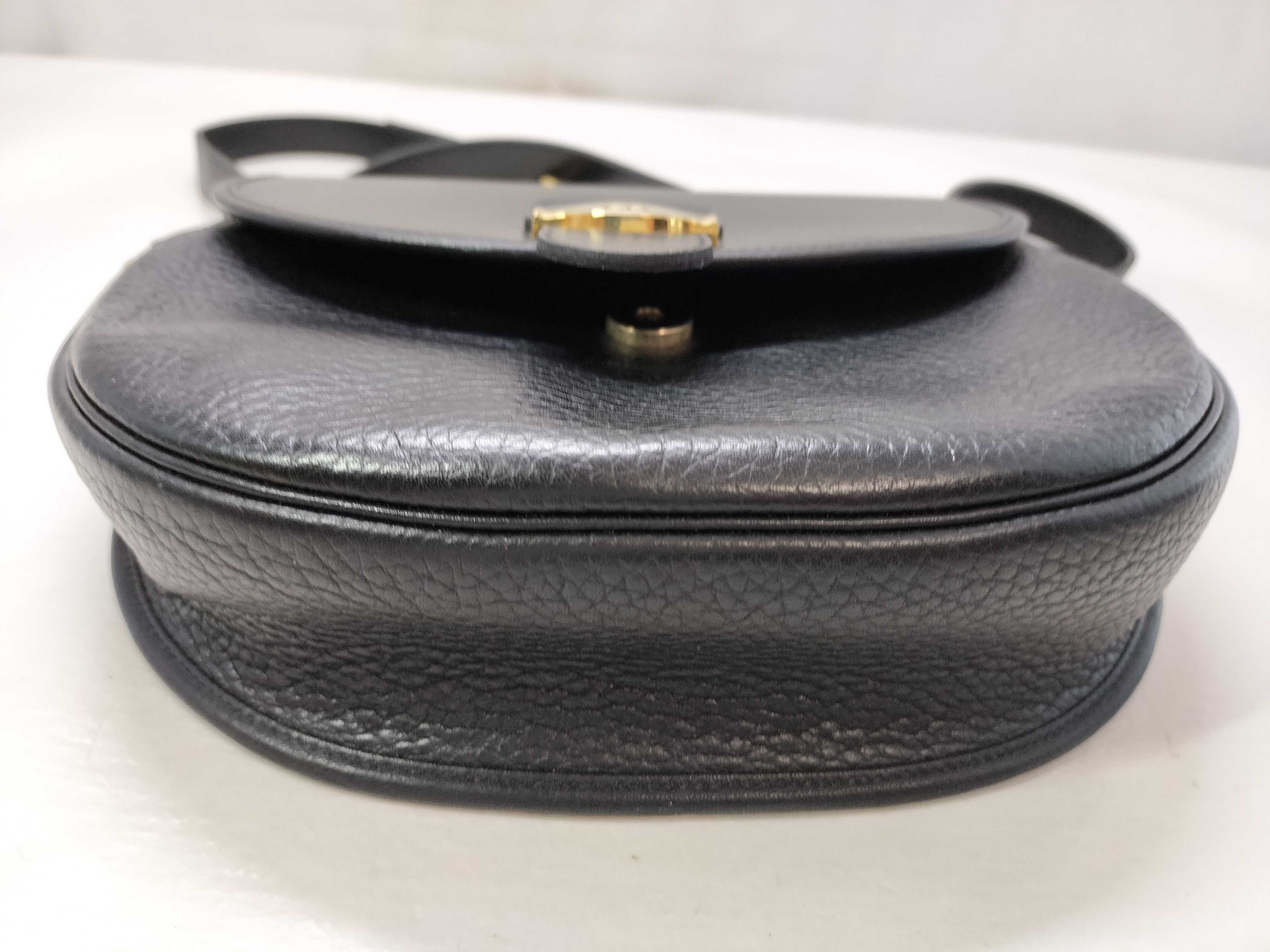 CD Logo Leather Shoulder Bag — view 13