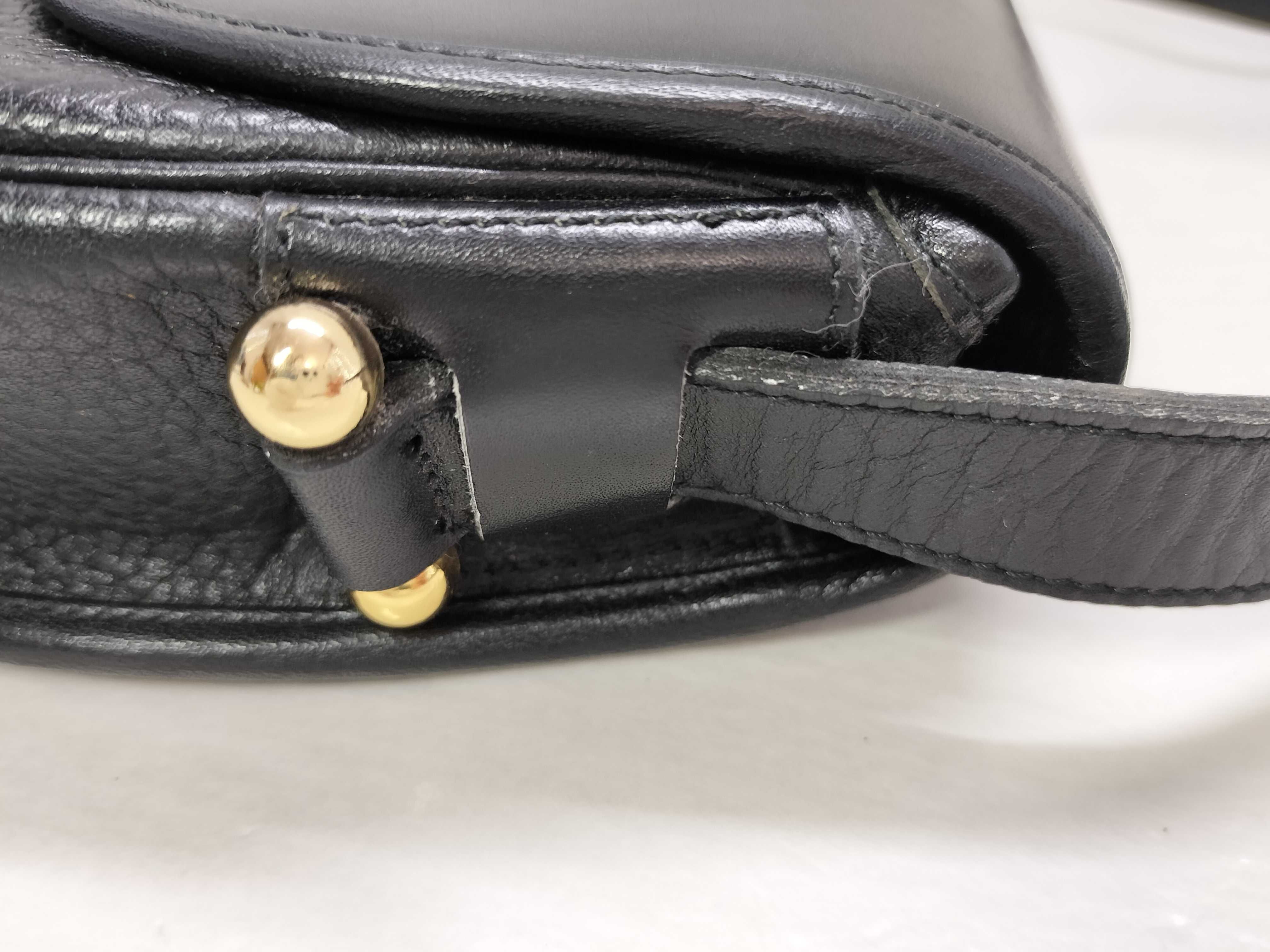 CD Logo Leather Shoulder Bag — view 5