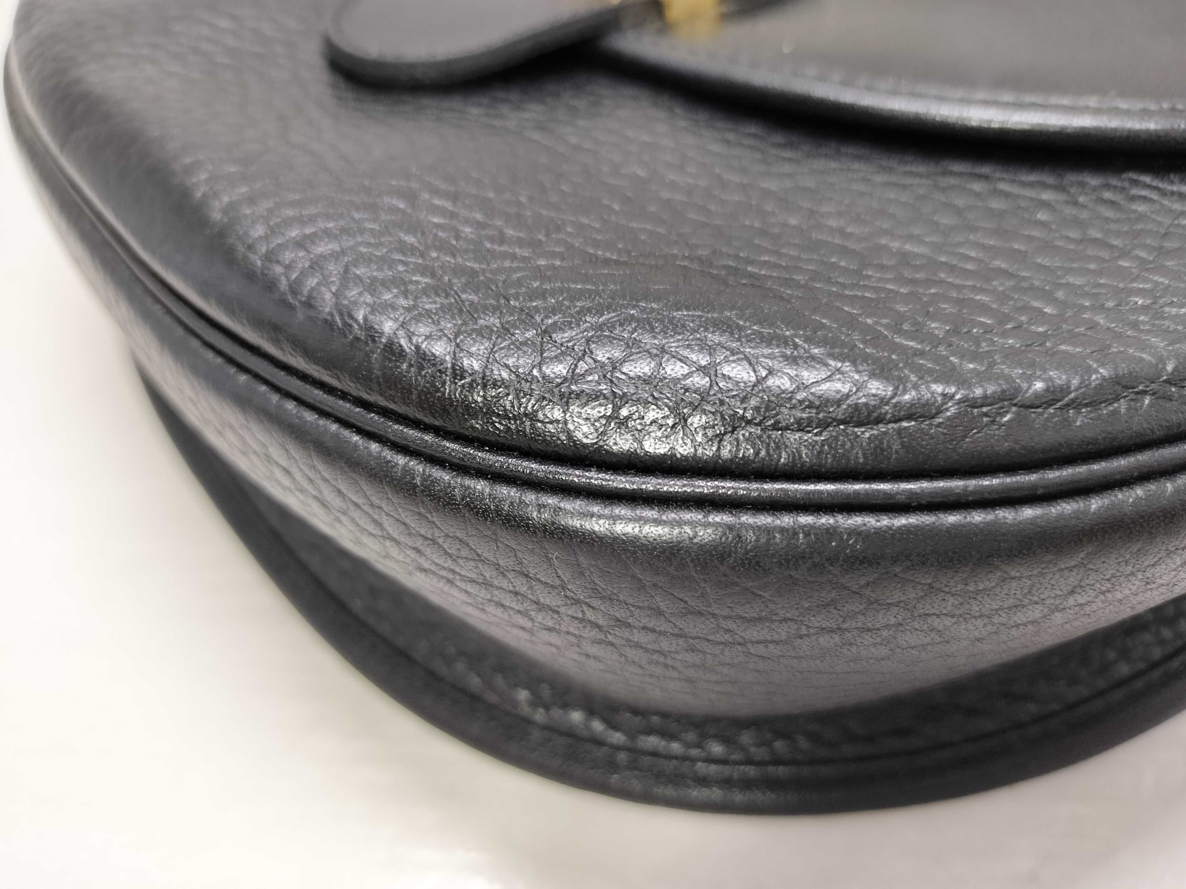 CD Logo Leather Shoulder Bag — view 6
