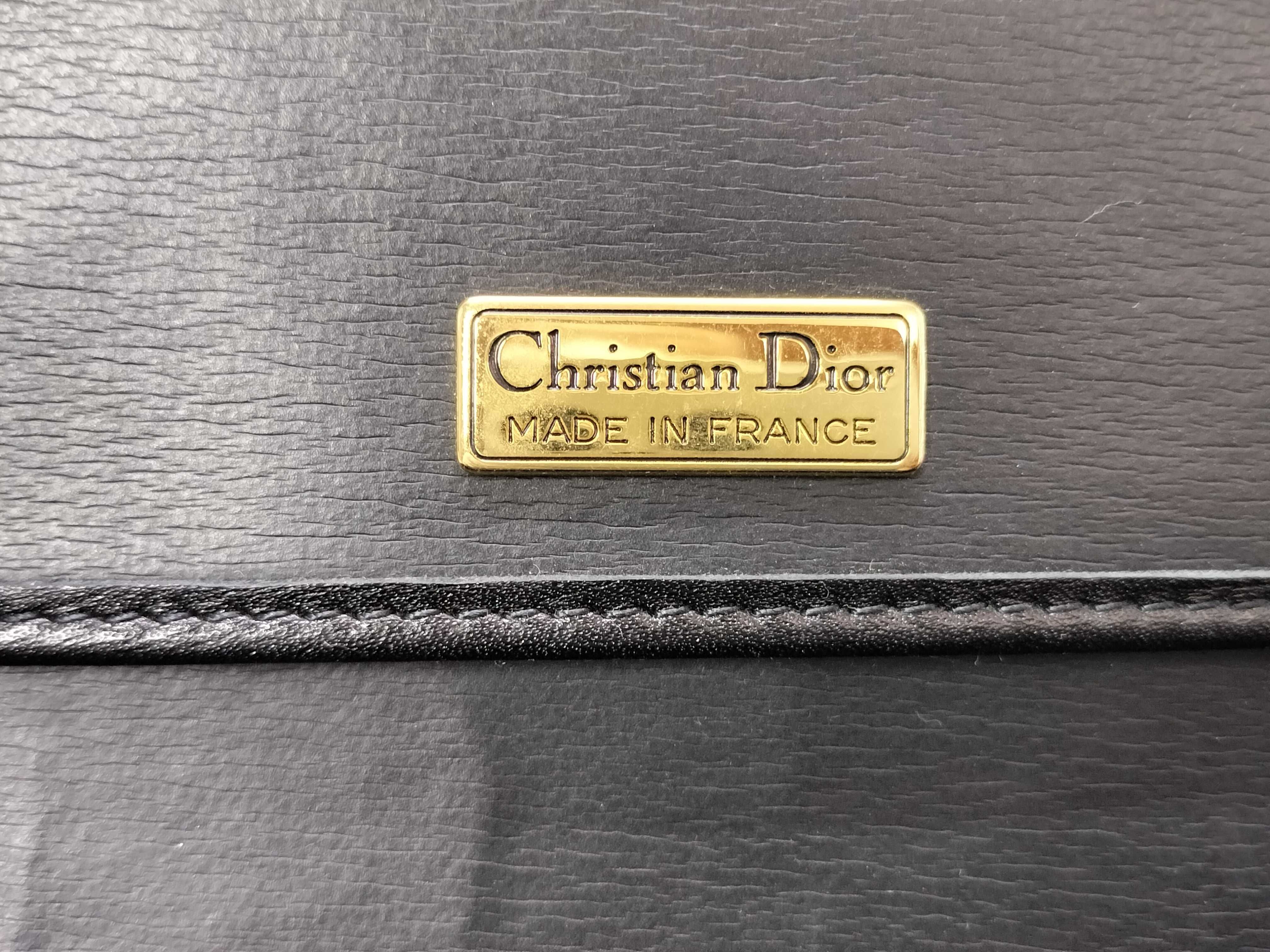 CD Logo Leather Shoulder Bag — view 8