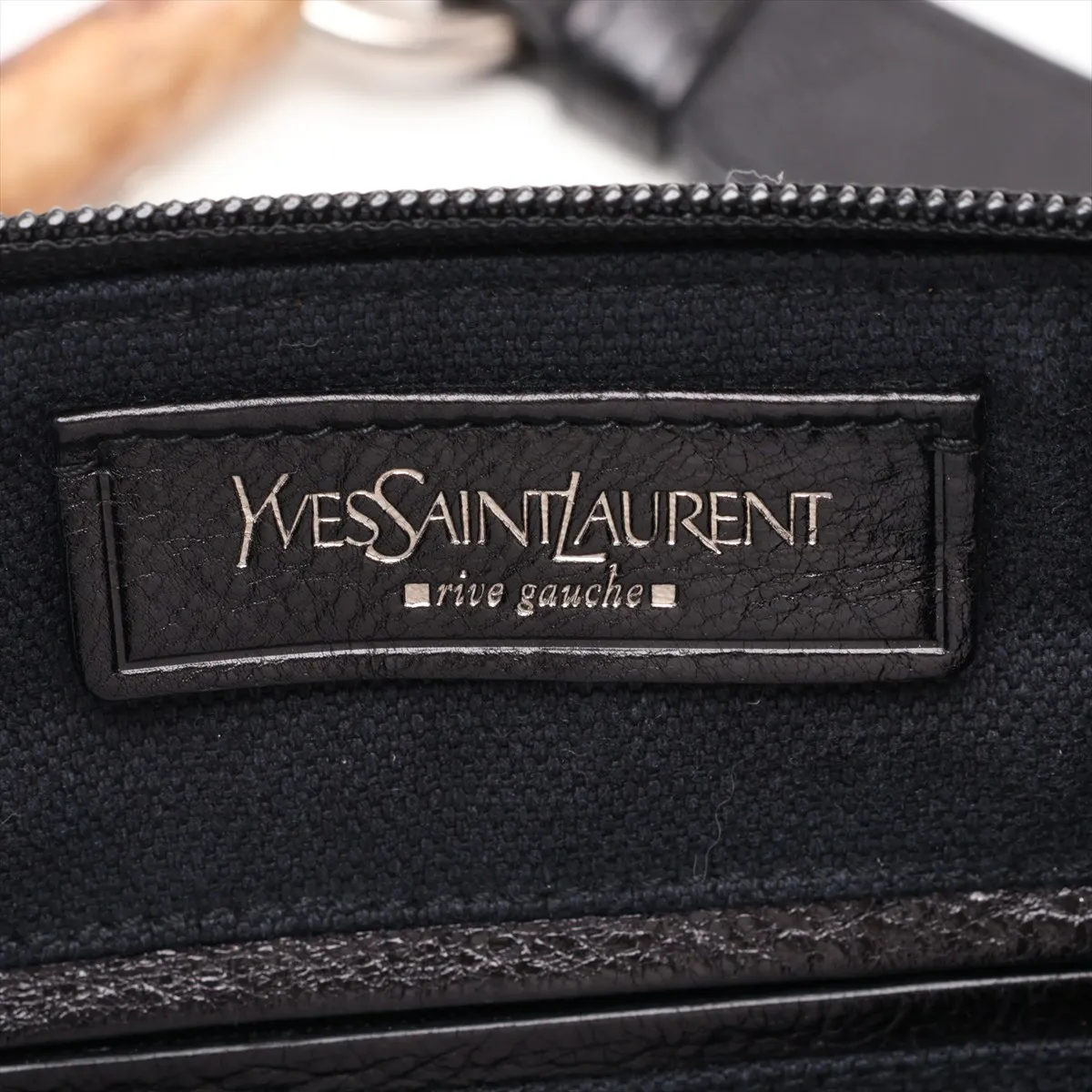 Mombasa Denim Shoulder Bag, Black, 118586 — view 9