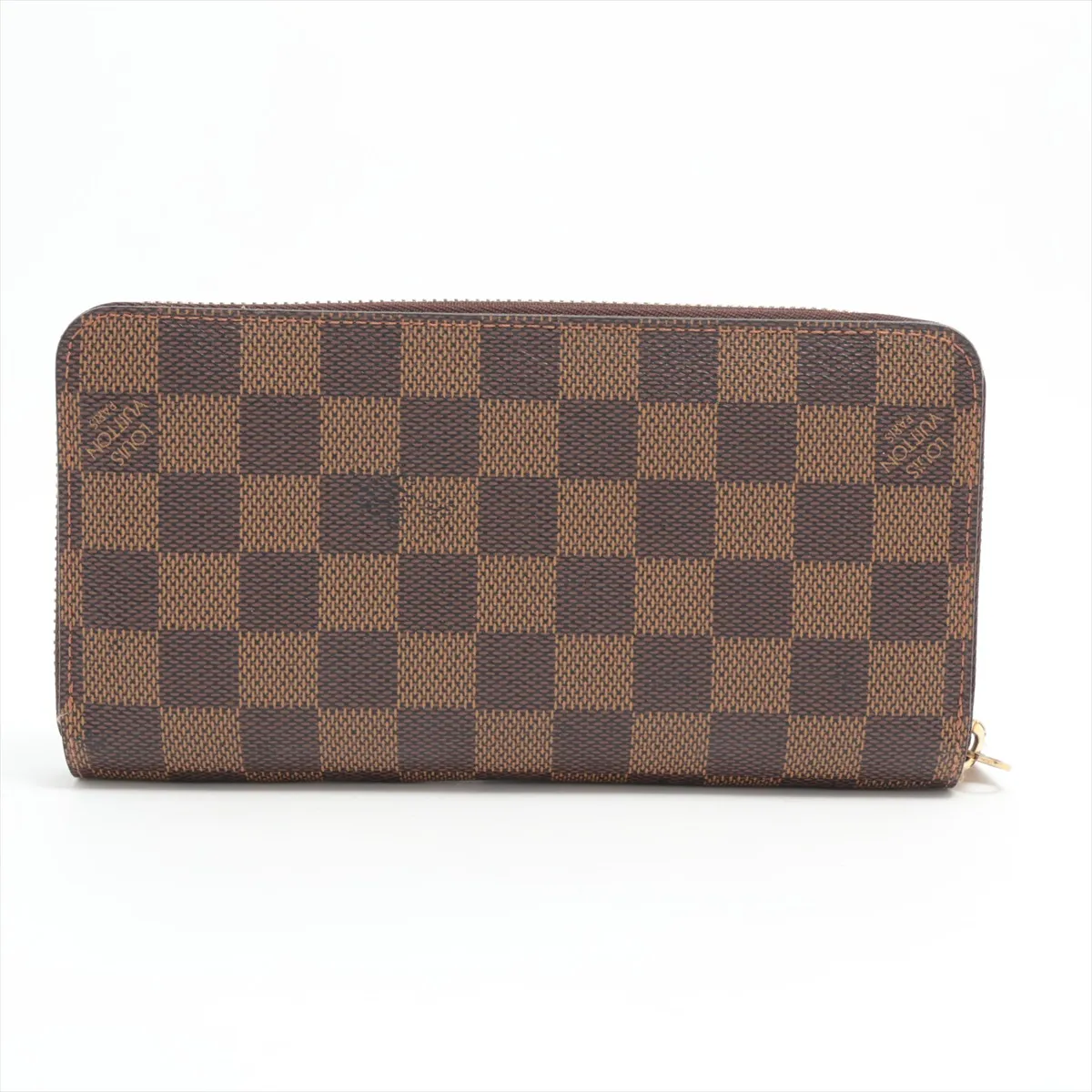 Damier Zippy Wallet N60015 CI0164 Brown Round Zip Wallet — view 2