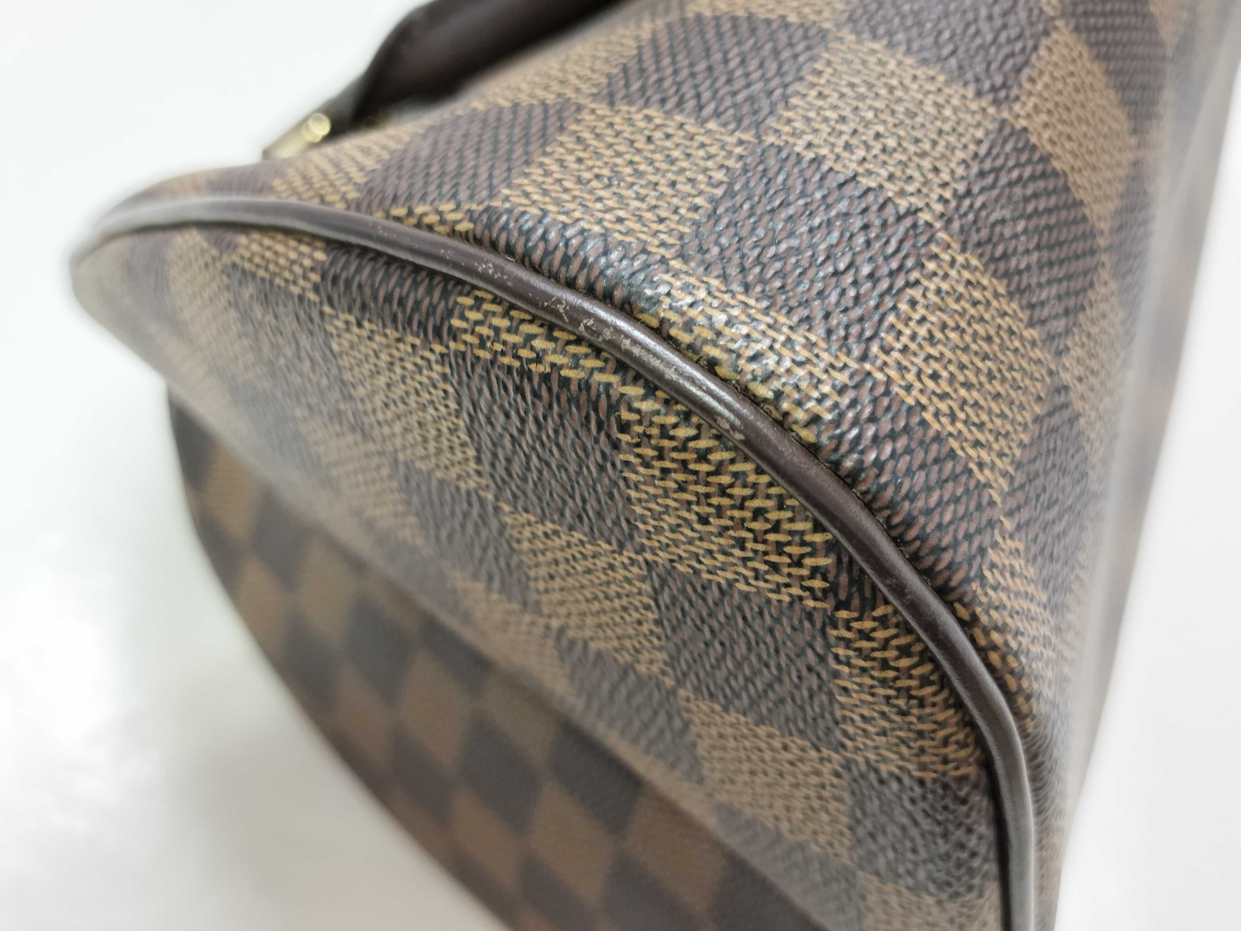 Damier ID- Damier Ribera canvas MM N41434 CA0093 Brown Handbags — view 7