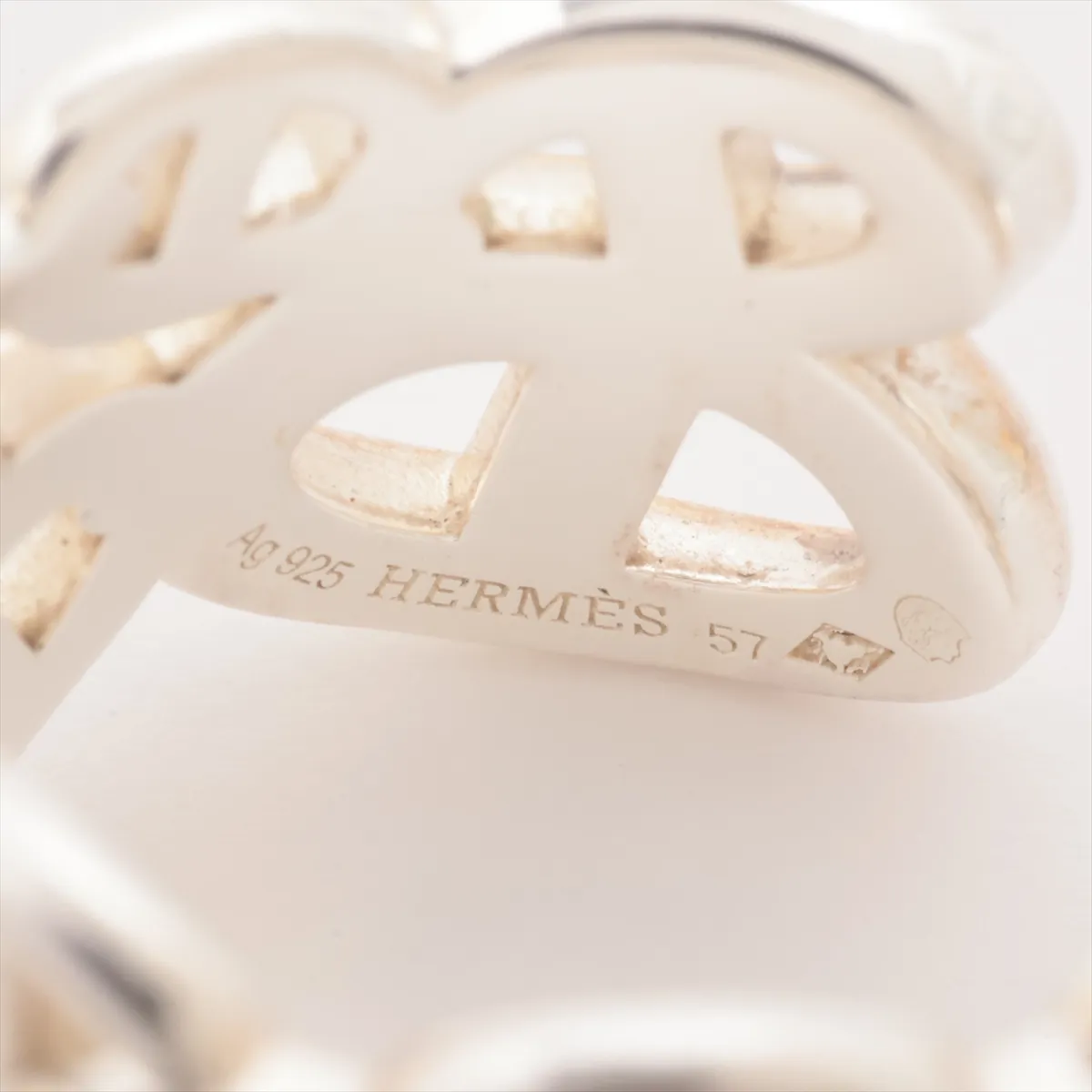 Chaine d'Ancre Enchainee GM 2025 Ring, Size 57, 925 Sterling Silver, 15.0g, — view 5