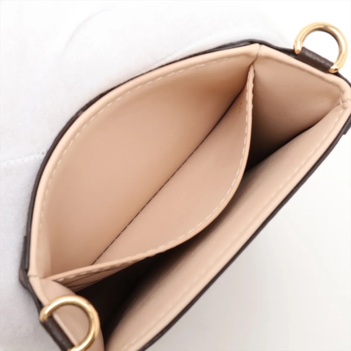 Monogram Reverse Pochette Trunk Vertical M67873 Brown (RFID detected) — view 7