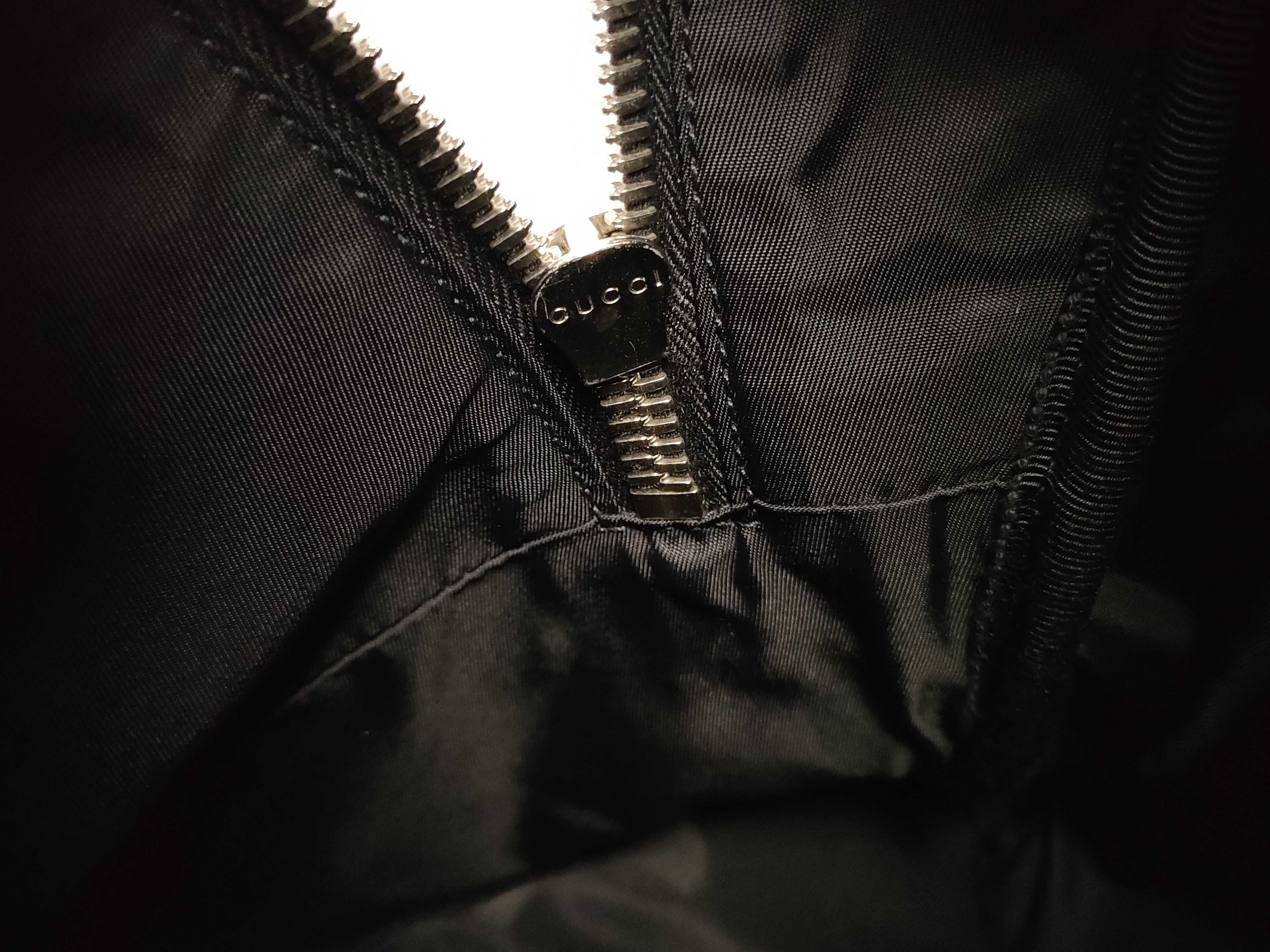 Sherry Line Canvas x Leather Backpack/Rucksack Black 630918 Outlet Mark Backpack — view 12