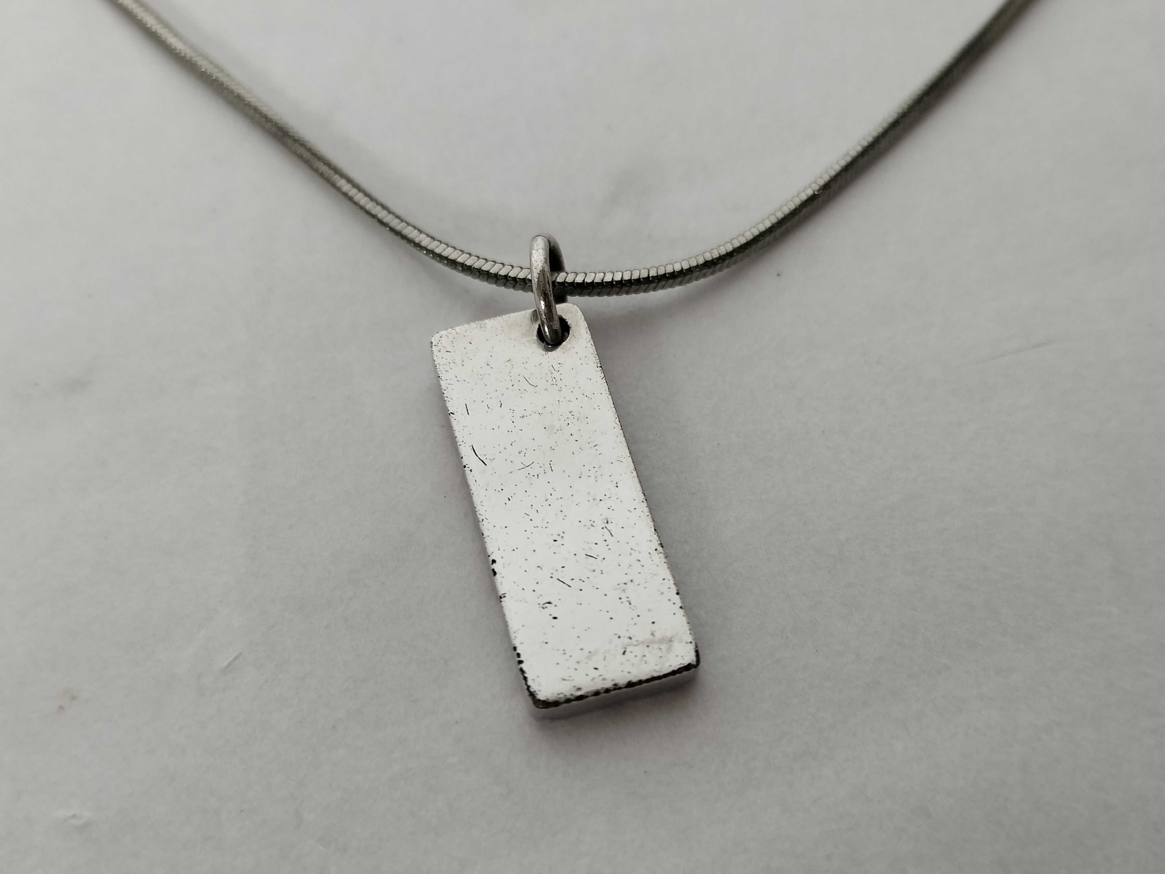 Christian Necklace Silver/Pink Necklace — view 2
