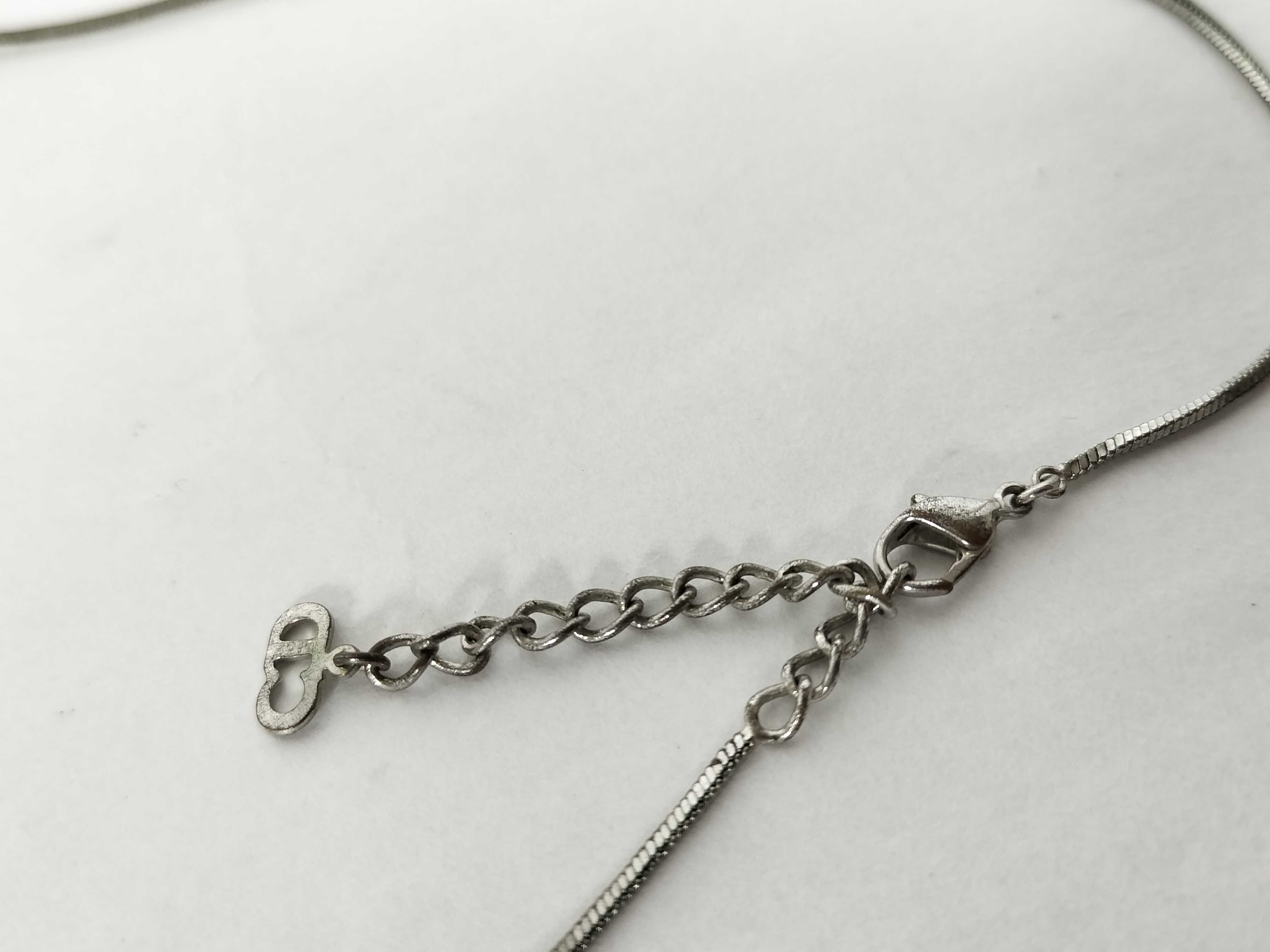 Christian Necklace Silver/Pink Necklace — view 4