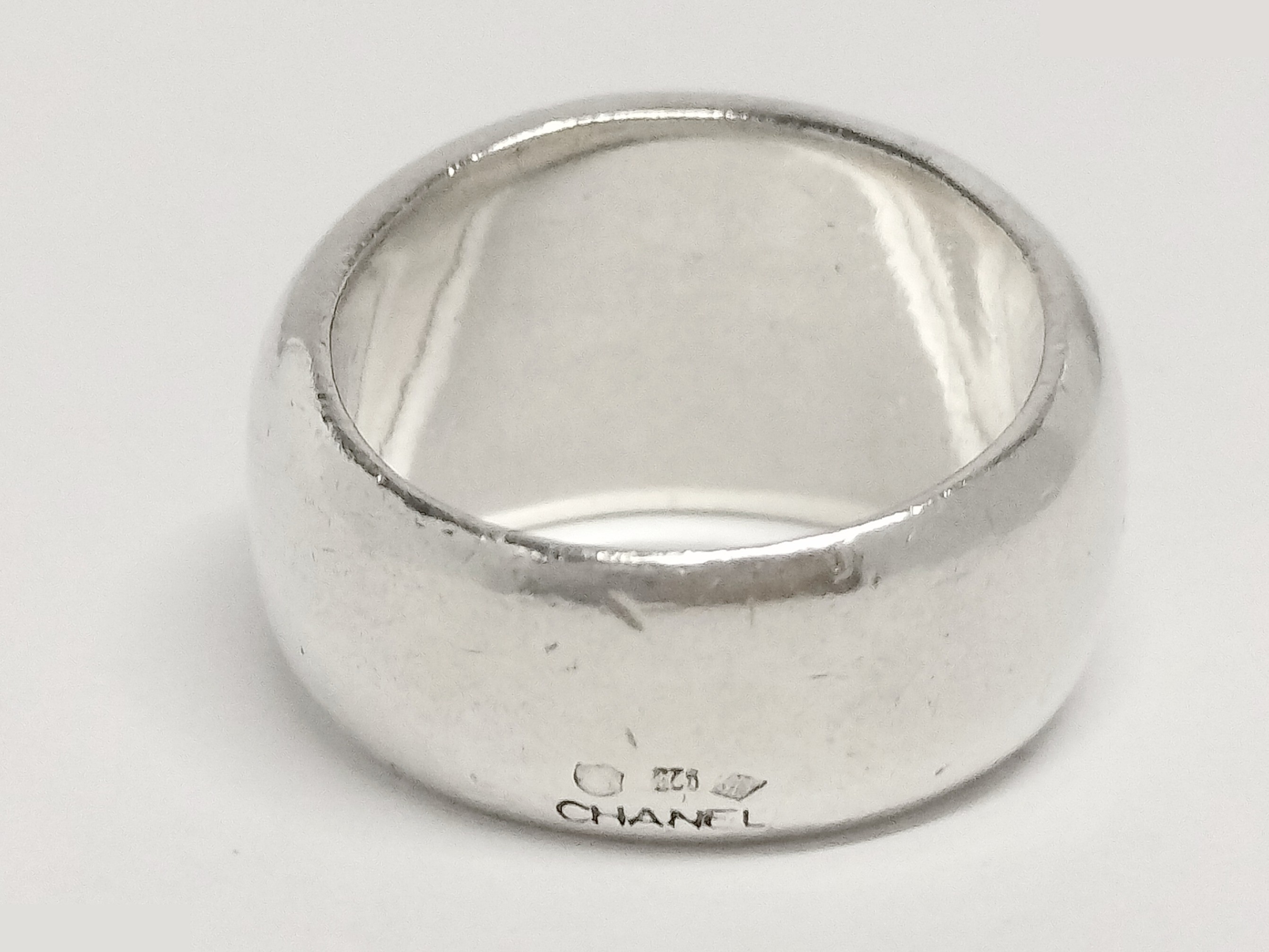 Logo 925 Silver Ring 15.4g #13 — view 2