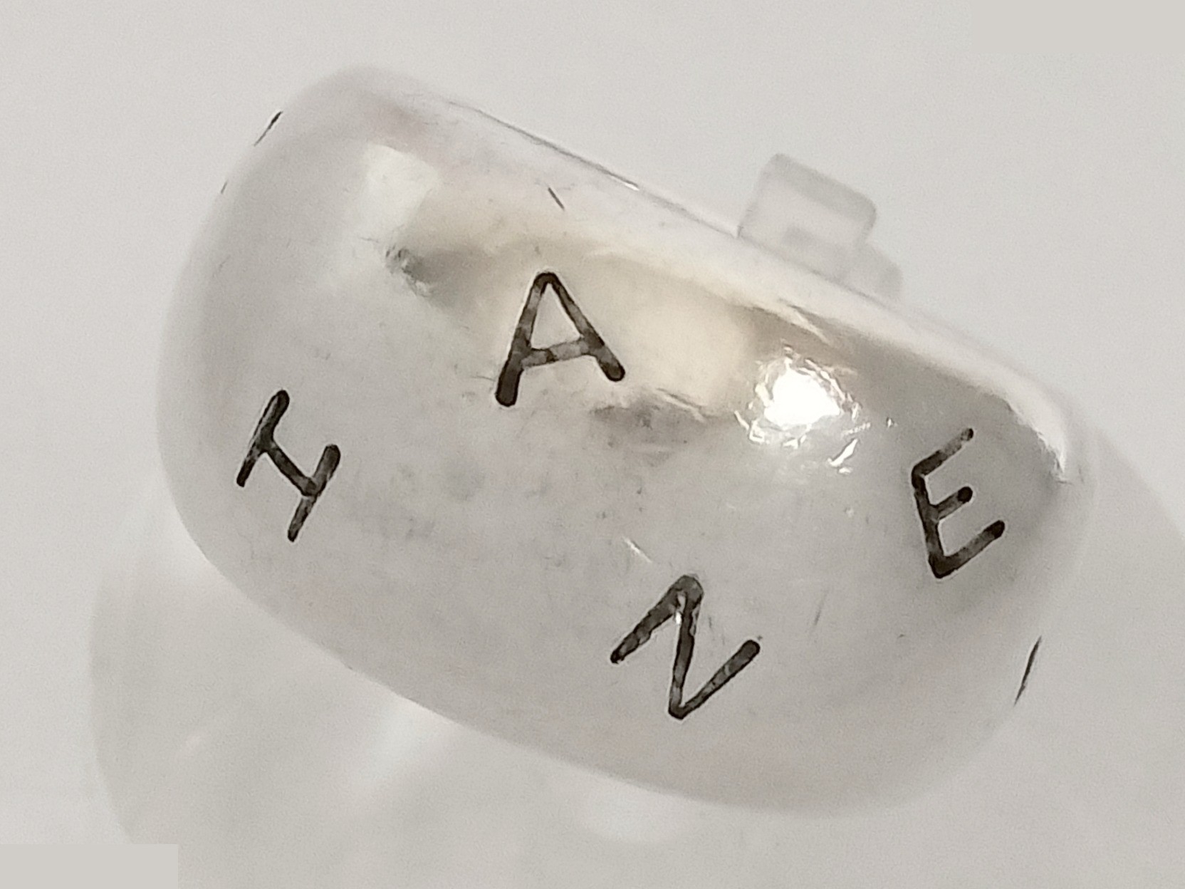 Logo 925 Silver Ring 15.4g #13 — view 4