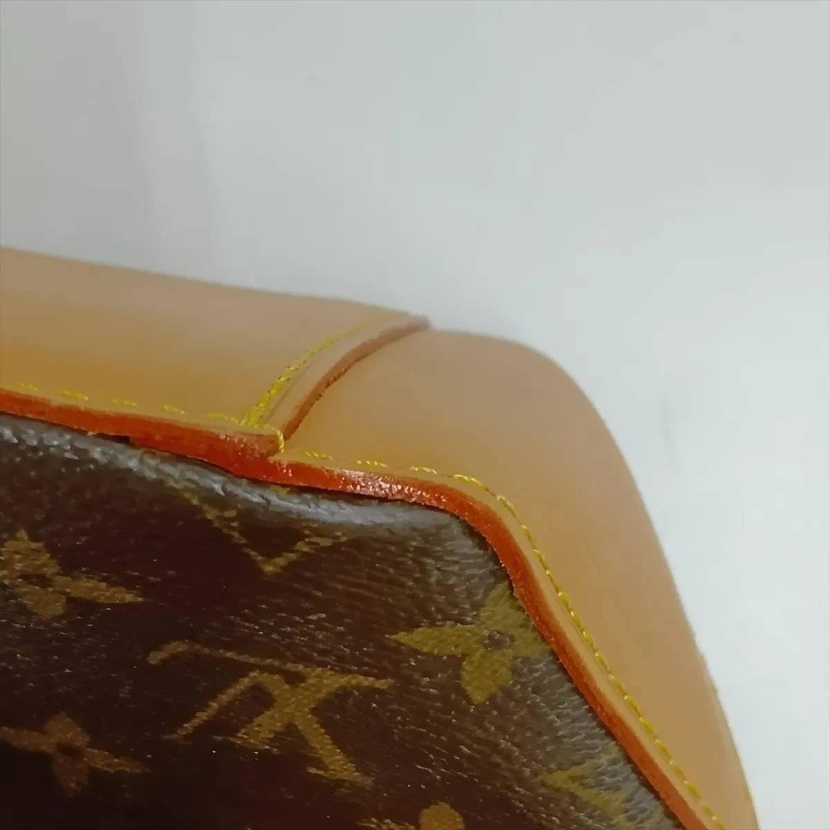 Monogram Cabas Piano M51148 DU0092 Brown, natural leather, various parts repaired by aftermarket parts. — view 13