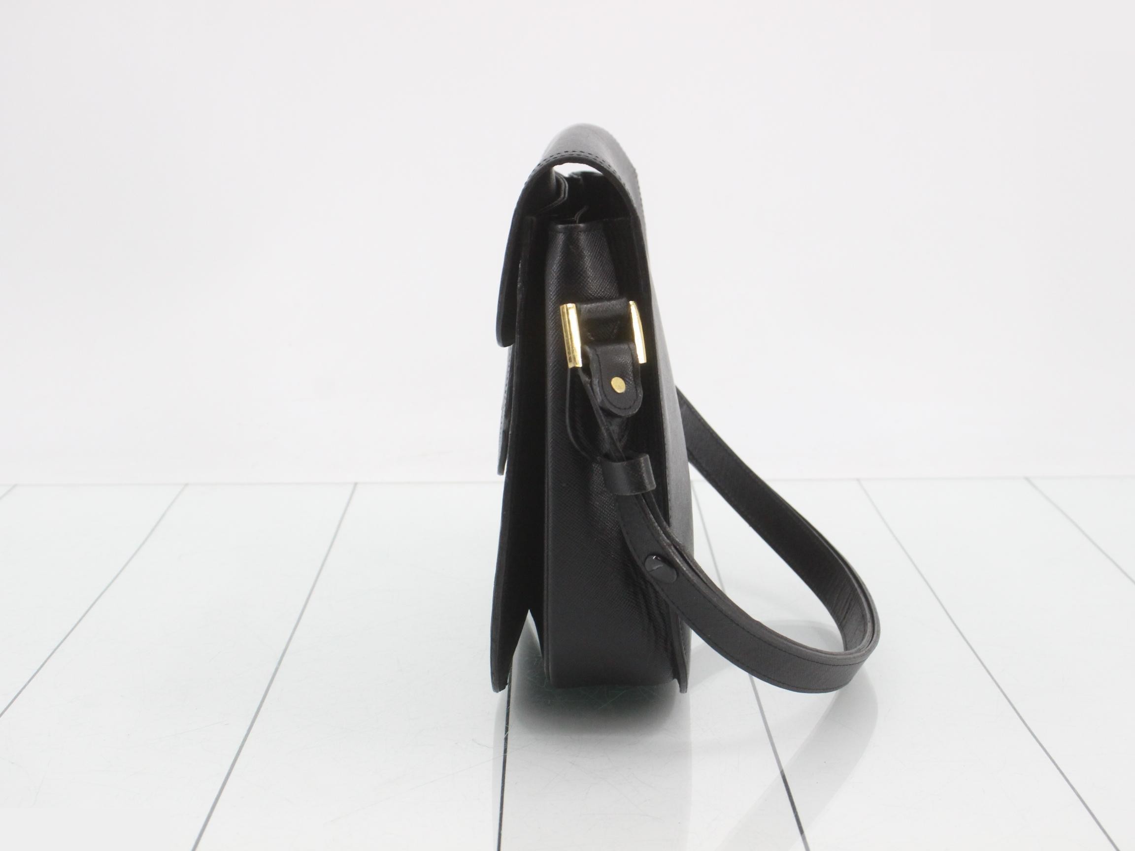Cassandra Leather Shoulder Bag — view 3