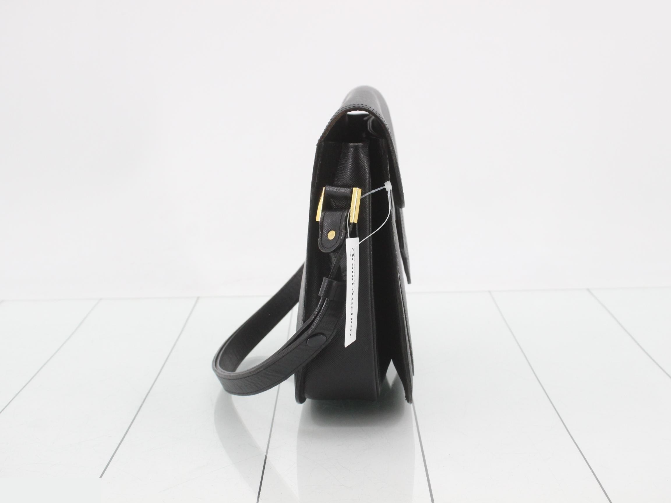 Cassandra Leather Shoulder Bag — view 4