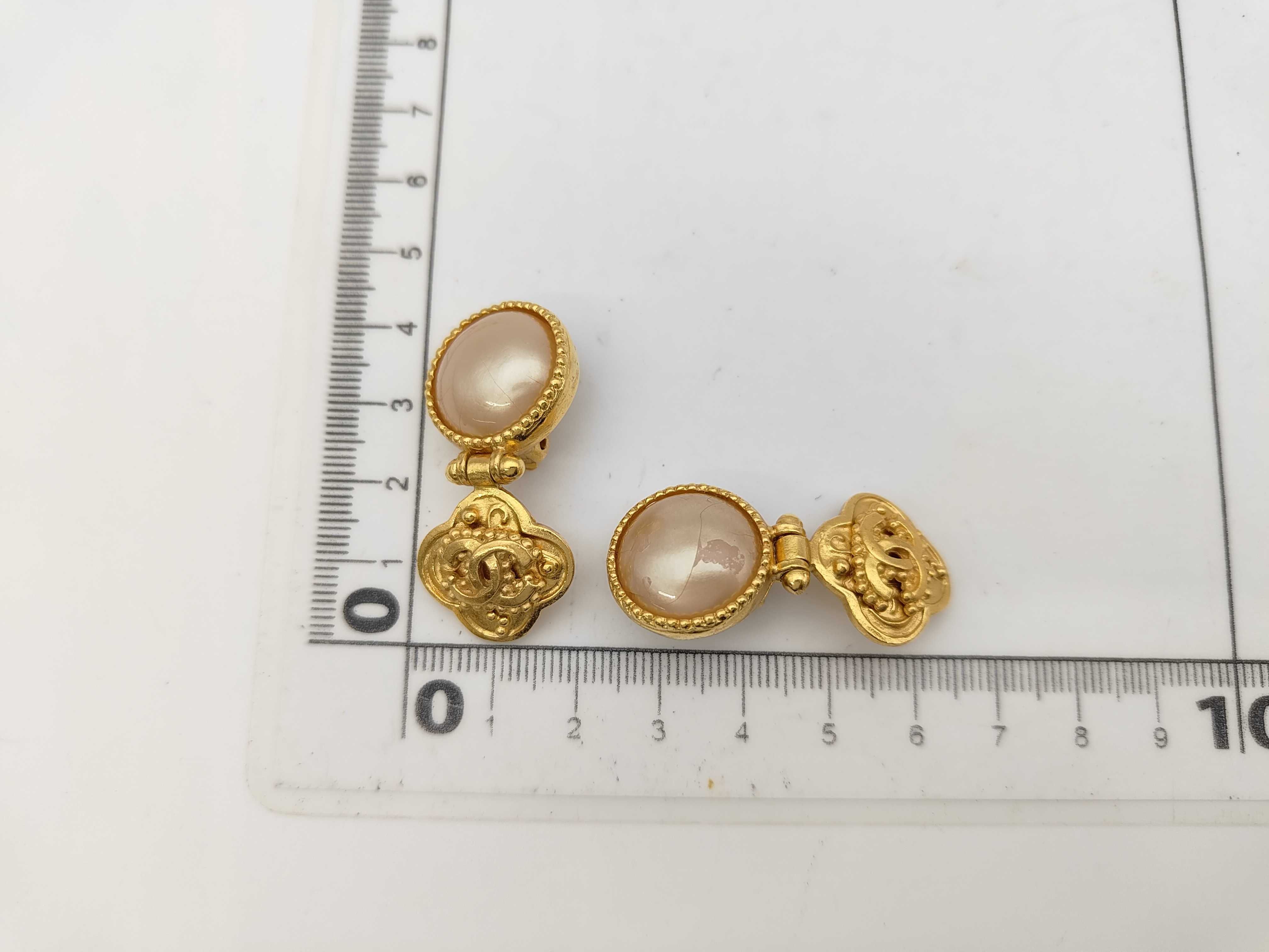 earrings, pearl, Coco Mark, 96A — view 6