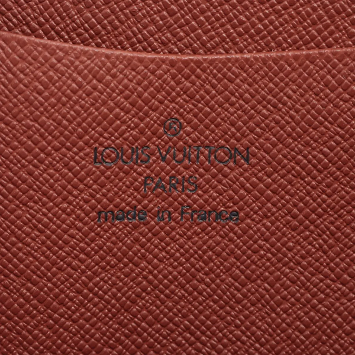 Monogram Portomone Gip M61727 TH0021 Brown Round Zip Wallet — view 7