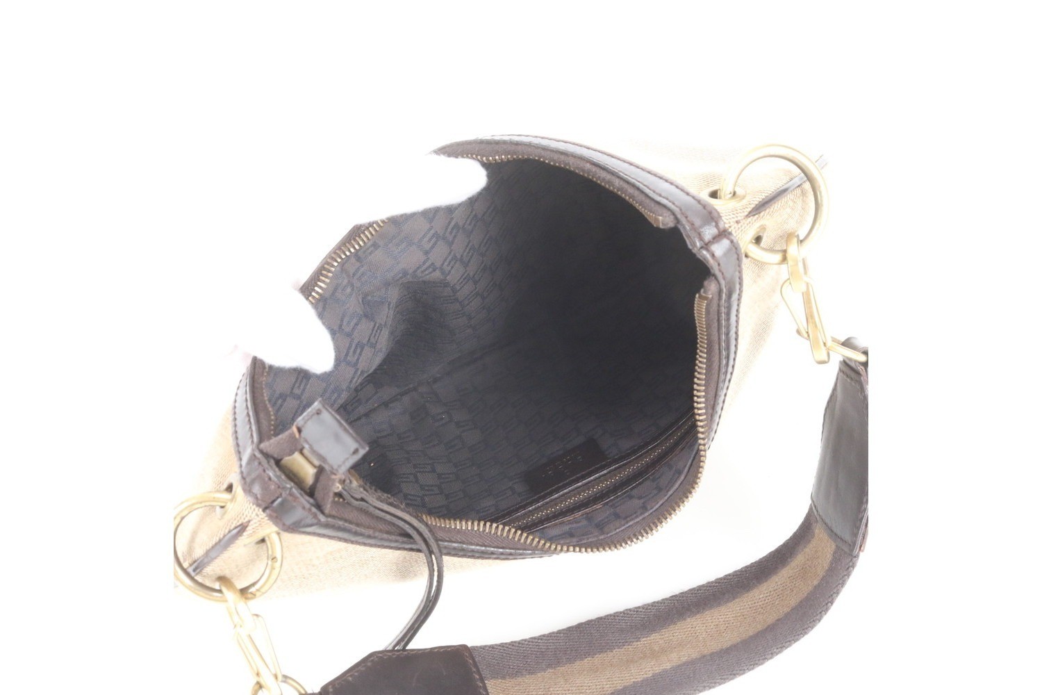Sherry Line Half Moon 106669 Leather Shoulder Bag — view 7