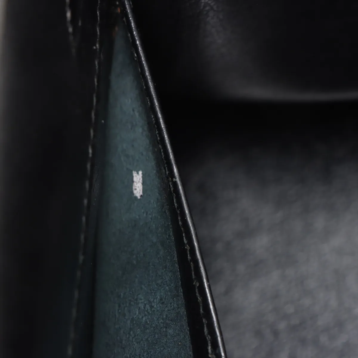 [Individually wrapped] Hermes Mini Kelly 20 Serie Box Calf Black Gold Hardware S:1989 — view 12