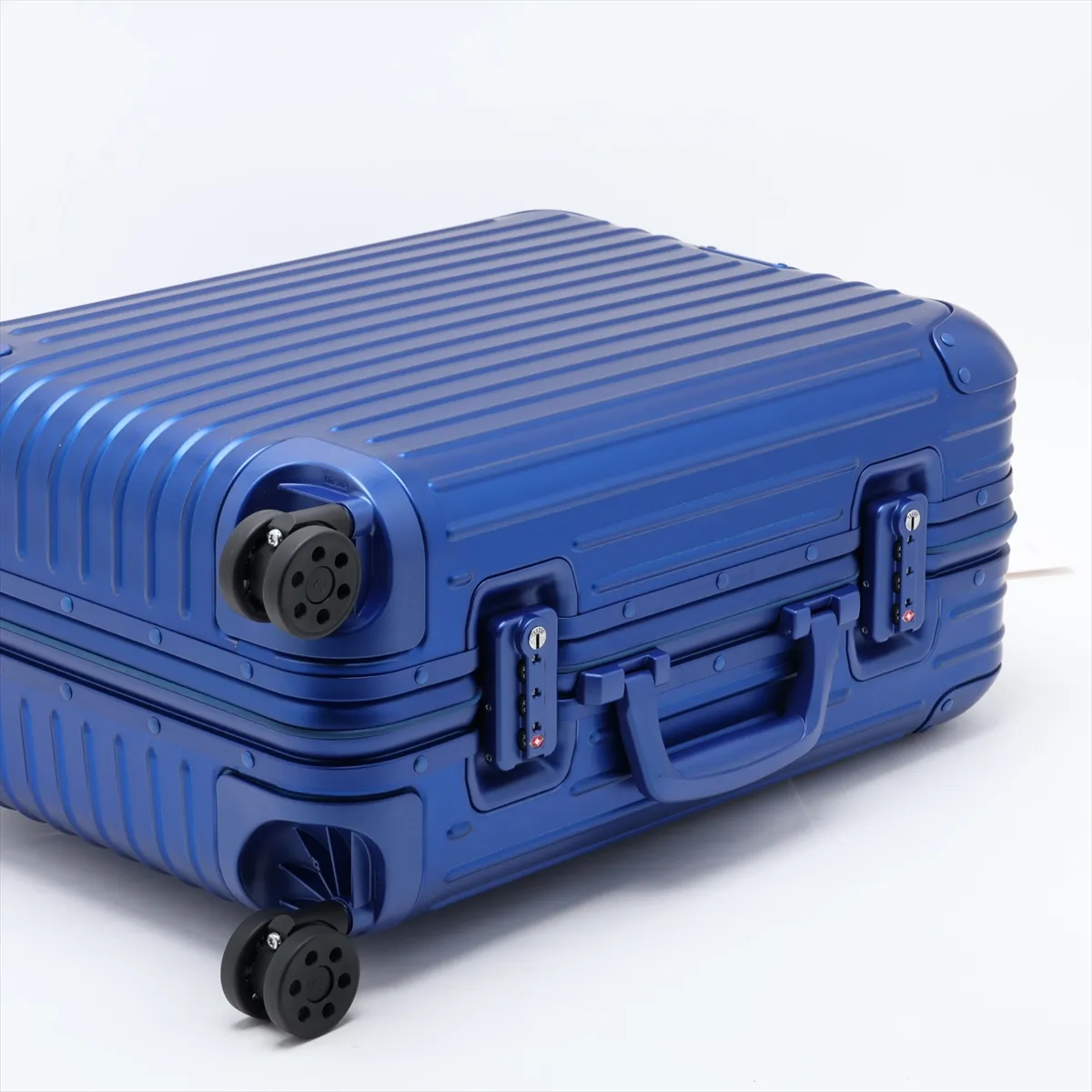 [Individually packaged] Rimowa Original Cabin Aluminum Carry-on Suitcase, Blue, Combination Lock 221 — view 3