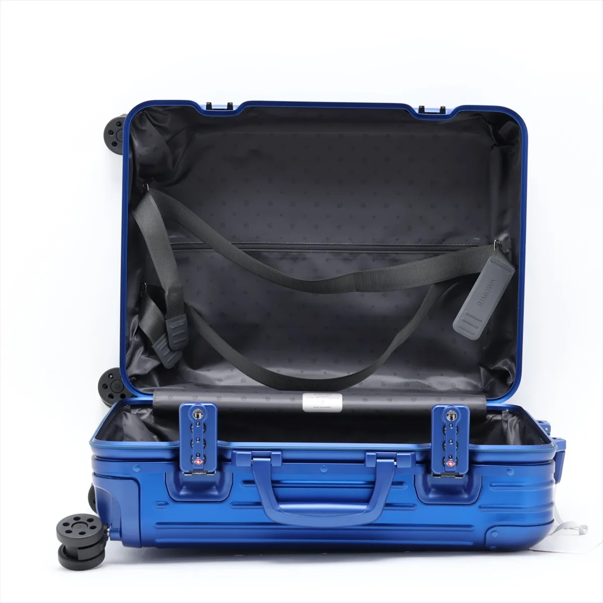 [Individually packaged] Rimowa Original Cabin Aluminum Carry-on Suitcase, Blue, Combination Lock 221 — view 5