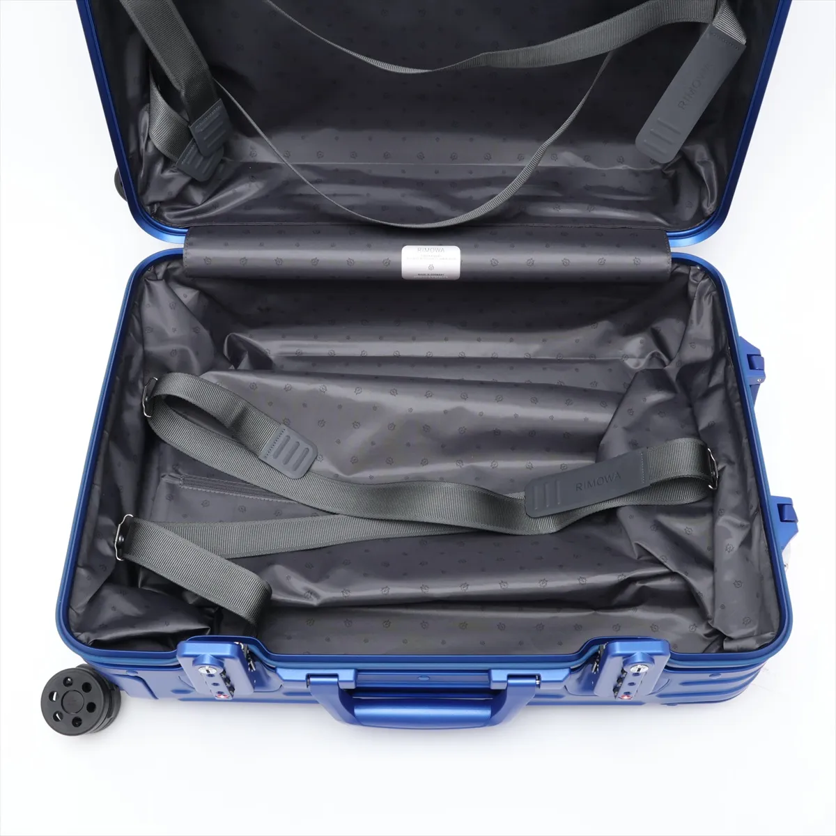 [Individually packaged] Rimowa Original Cabin Aluminum Carry-on Suitcase, Blue, Combination Lock 221 — view 6